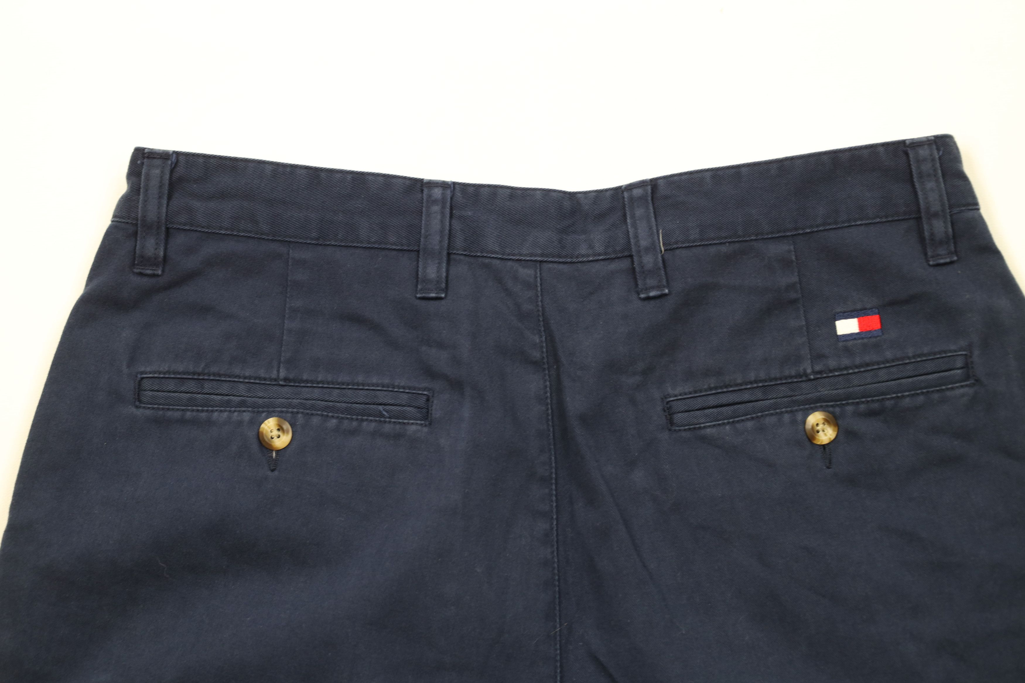 Tommy Hilfiger Vintage 90s Tommy Hilfiger Golf Chino Shorts Blue Cotton Size US 33 - 10 Thumbnail