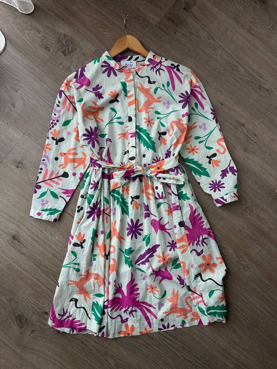 Japanese Brand × Vintage Vintage Japanese NIU Flavours Womesn Dress Size M / US 6-8 / IT 42-44 - 3 Thumbnail