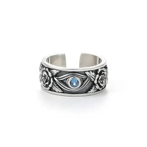 VIBE Eye of Horus Rings Size ONE SIZE - 7 Thumbnail