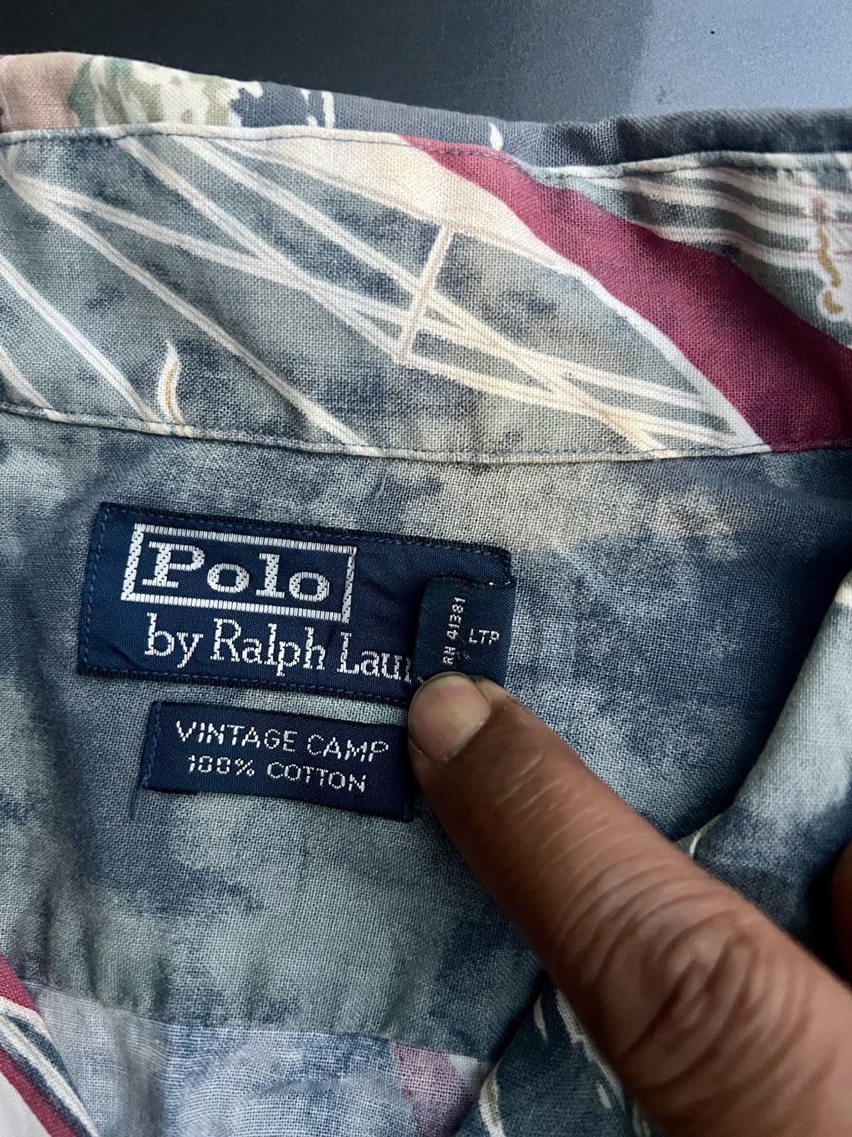 Polo Ralph Lauren VINTAGE POLO RALPH LAUREN CAMP SAILING SHIP MEN SHIRT Size US XL / EU 56 / 4 - 8 Thumbnail