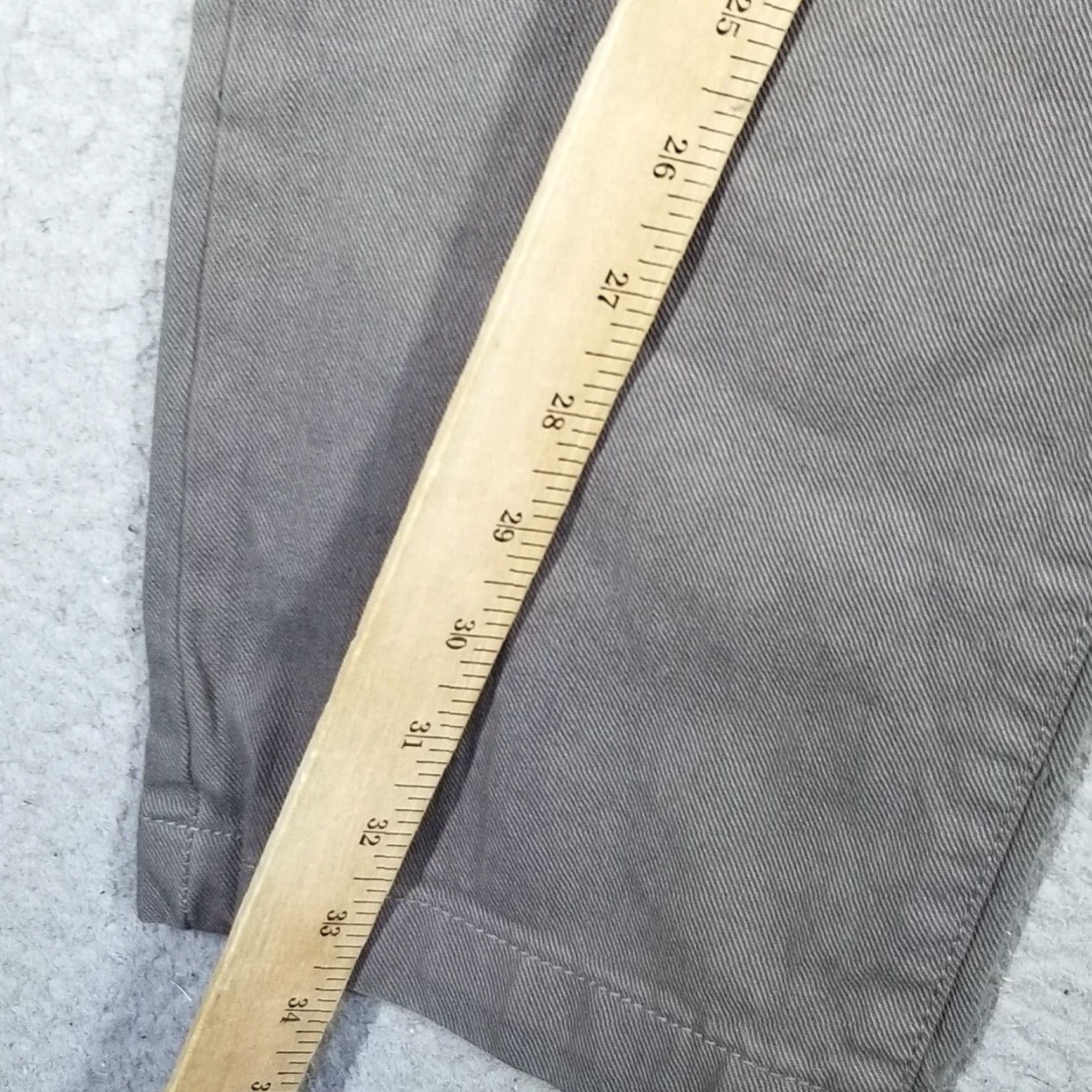 Taylor Stitch VINTAGE Taylor Stitch Slim Fit Chino Pants In Organic Gray Men’s 29X34 NWT Size US 29 - 7 Thumbnail