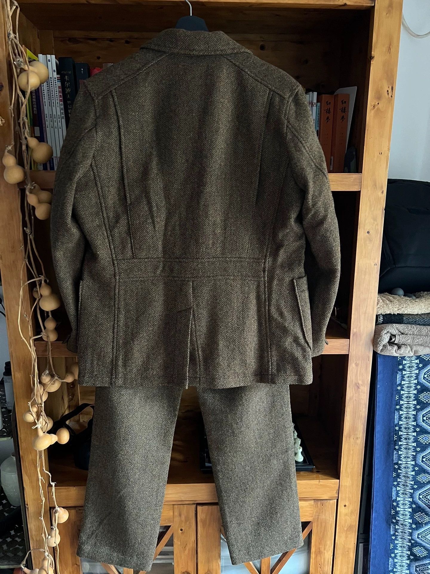 Pherrow's Pherrows Japan Vintage Wool Suit Set Rare High End Size 40R - 2 Thumbnail