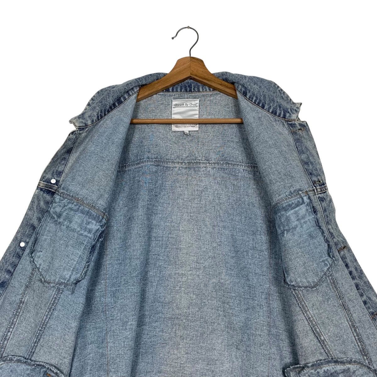 Japanese Brand Japanese Brand Growth By Grail Denim Jacket Size US L / EU 52-54 / 3 - 12 Thumbnail
