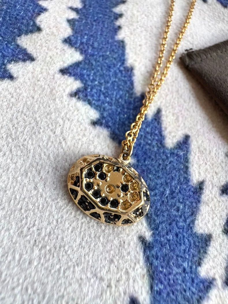 Vivienne Westwood Vivienne Westwood Mid-old golden honeycomb necklace Size ONE SIZE - 1 Thumbnail