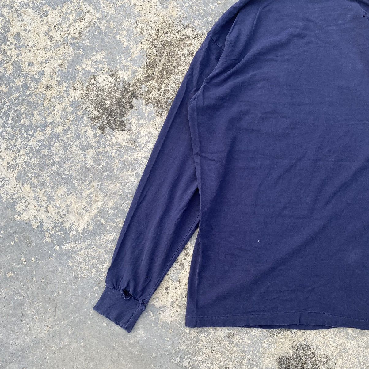 Polo Ralph Lauren × Vintage 90s polo ralph lauren bear long sleeve ripped pocket tee Size US S / EU 44-46 / 1 - 14 Thumbnail