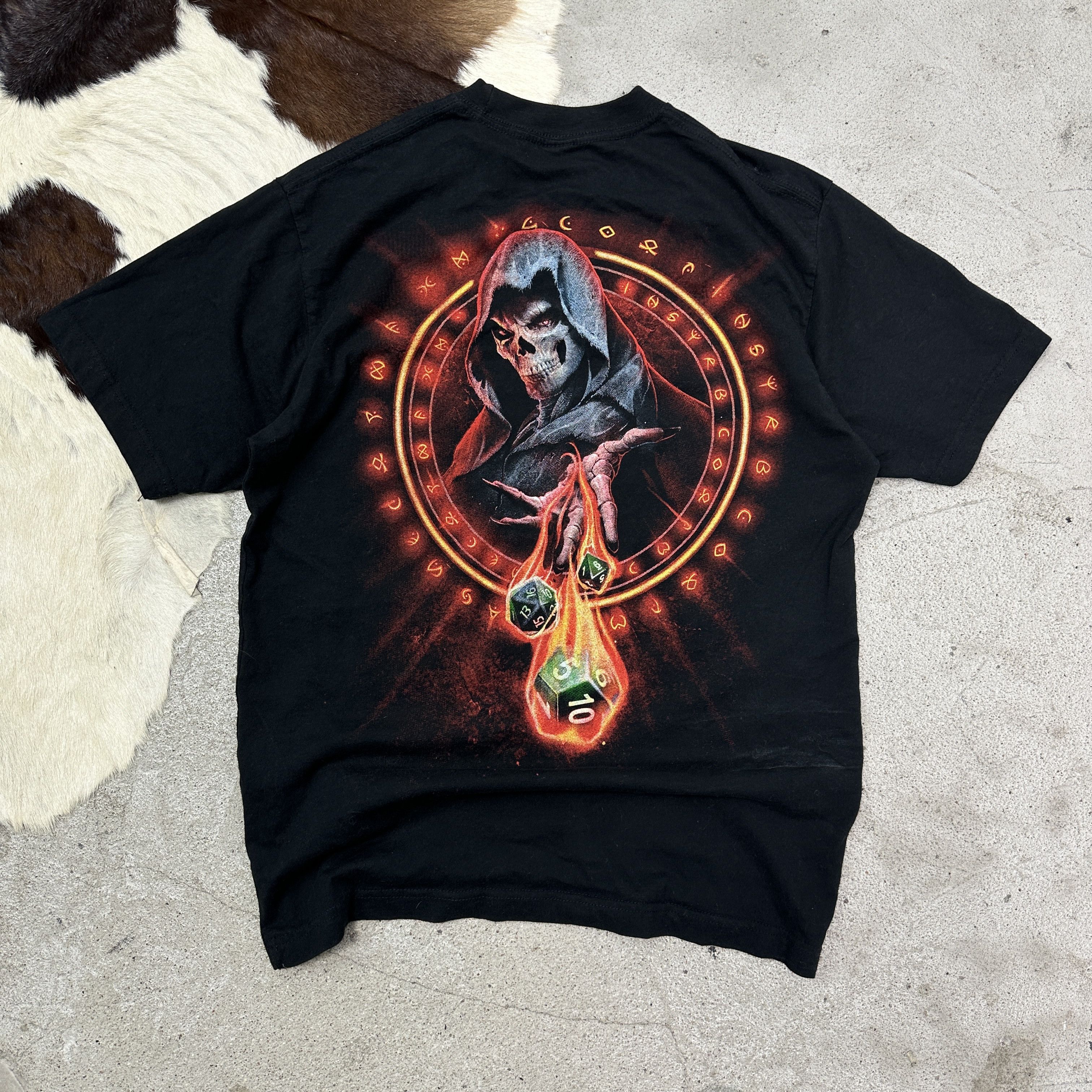 Vintage Vintage Casual Streetwear Dragon Print T-shirt Y2K Size US L / EU 52-54 / 3 - 5 Thumbnail