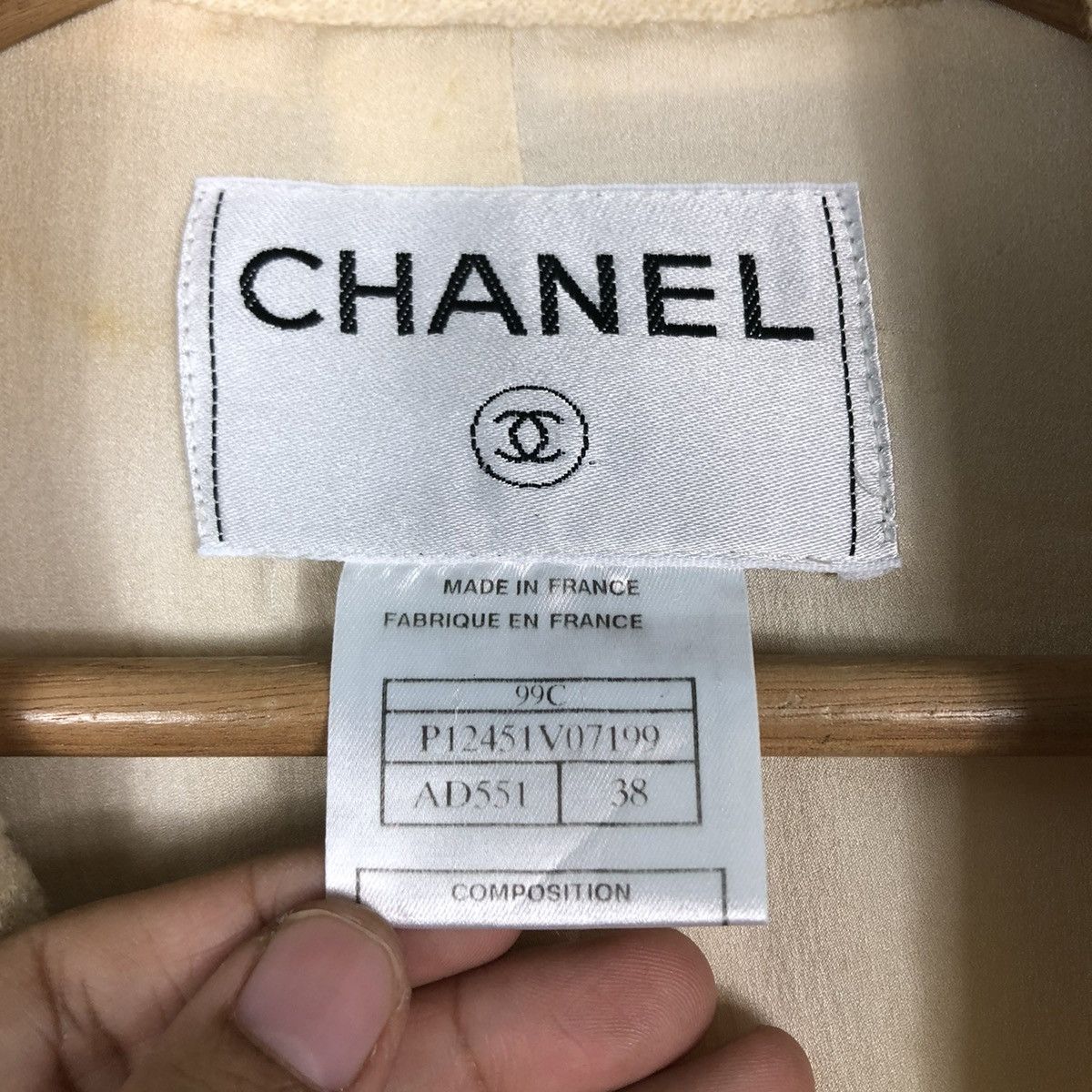 Chanel 🔥WOOL CHANEL JACKET LUXURY COLLECTIONS Size XS / US 0-2 / IT 36-38 - 15 Thumbnail