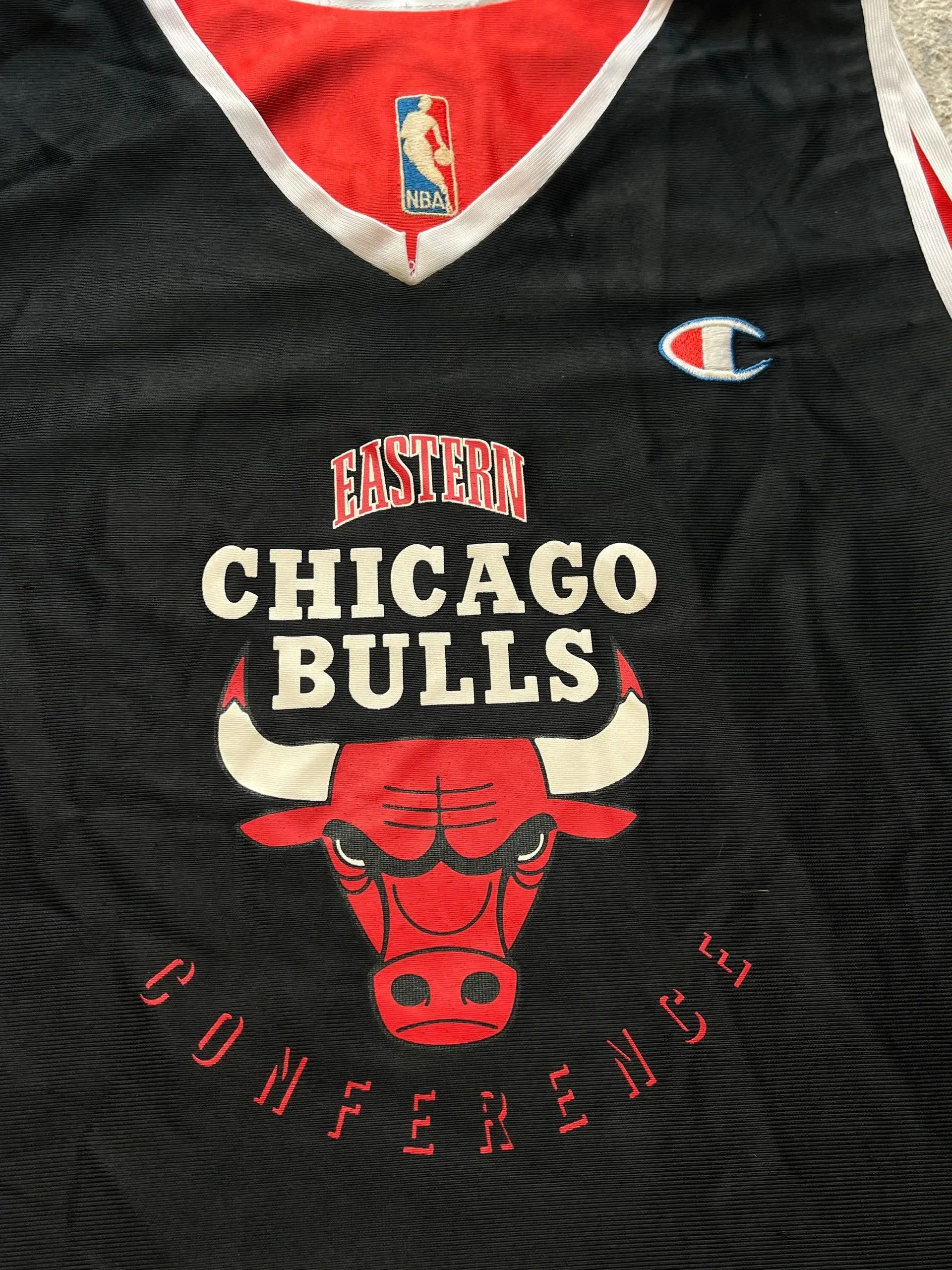 Champion Champion x Chicago Bulls Double Side Jersey Top Tank NBA Size US L / EU 52-54 / 3 - 12 Thumbnail