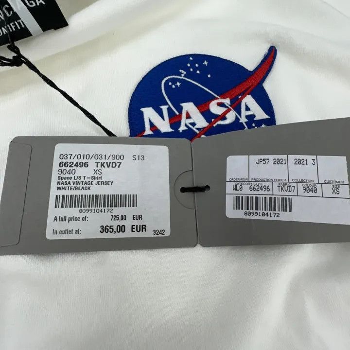 Balenciaga Balenciaga Balenciaga NASA Collaboration Long Sleeve TShir Size US XS / EU 42 / 0 - 4 Thumbnail
