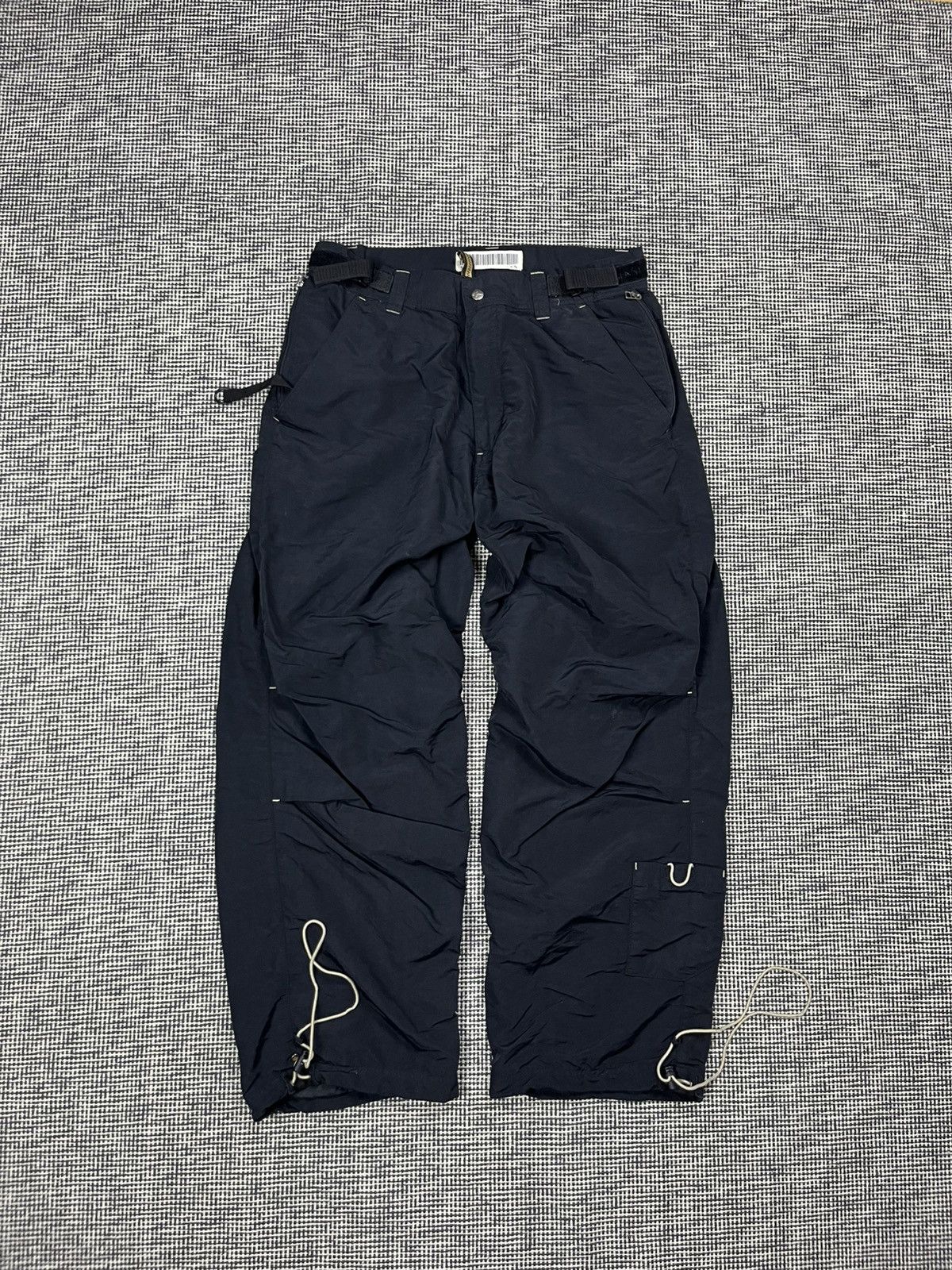 Japanese Brand Baggy parachute sir benni miles cargo trousers nylon y2k Size US 32 / EU 48 - 1 Thumbnail