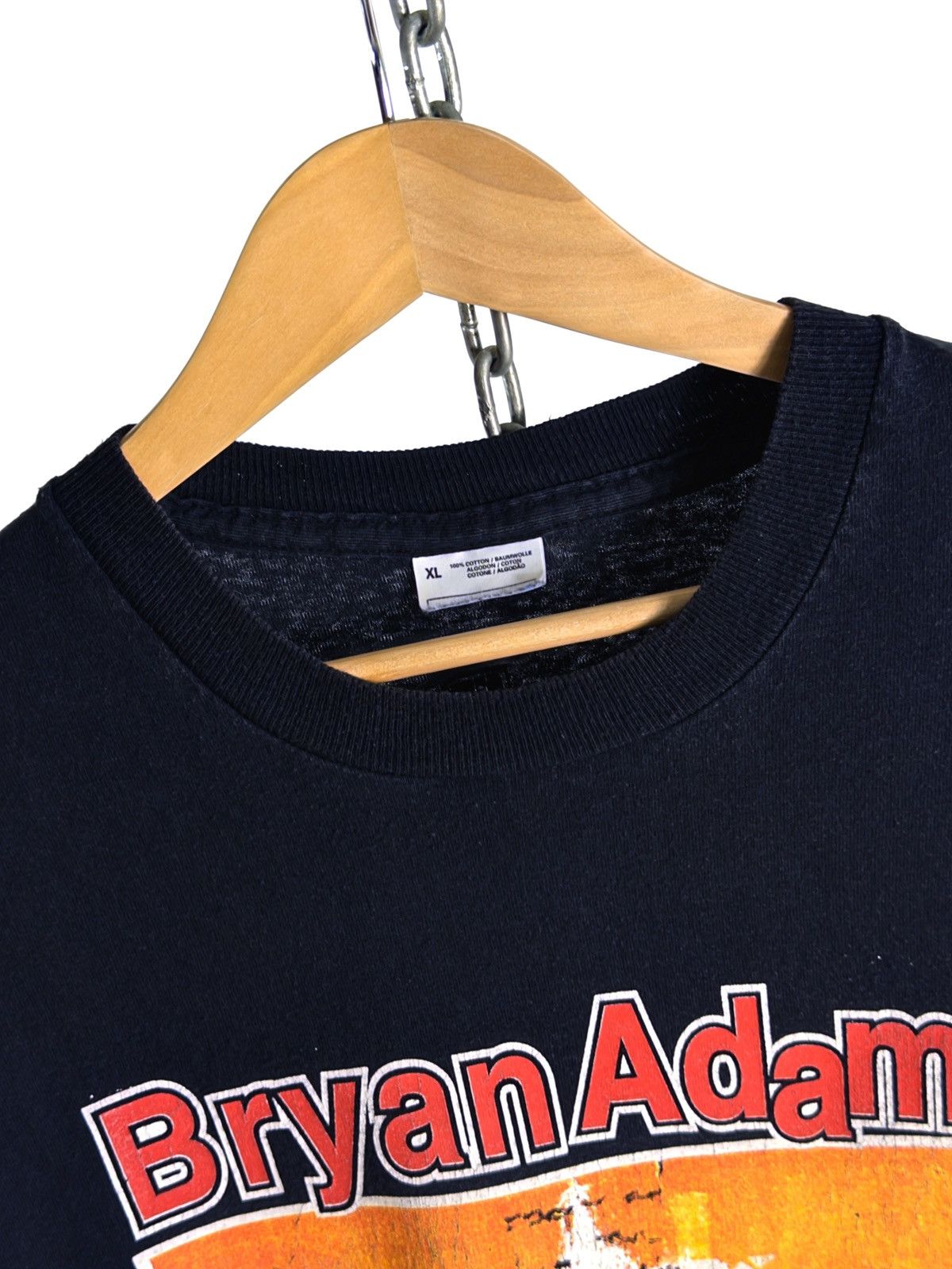 Band Tees 90s Vintage Bryan Adams World Tour 1996 Rock Tee T-Shirt Size US XL / EU 56 / 4 - 6 Thumbnail