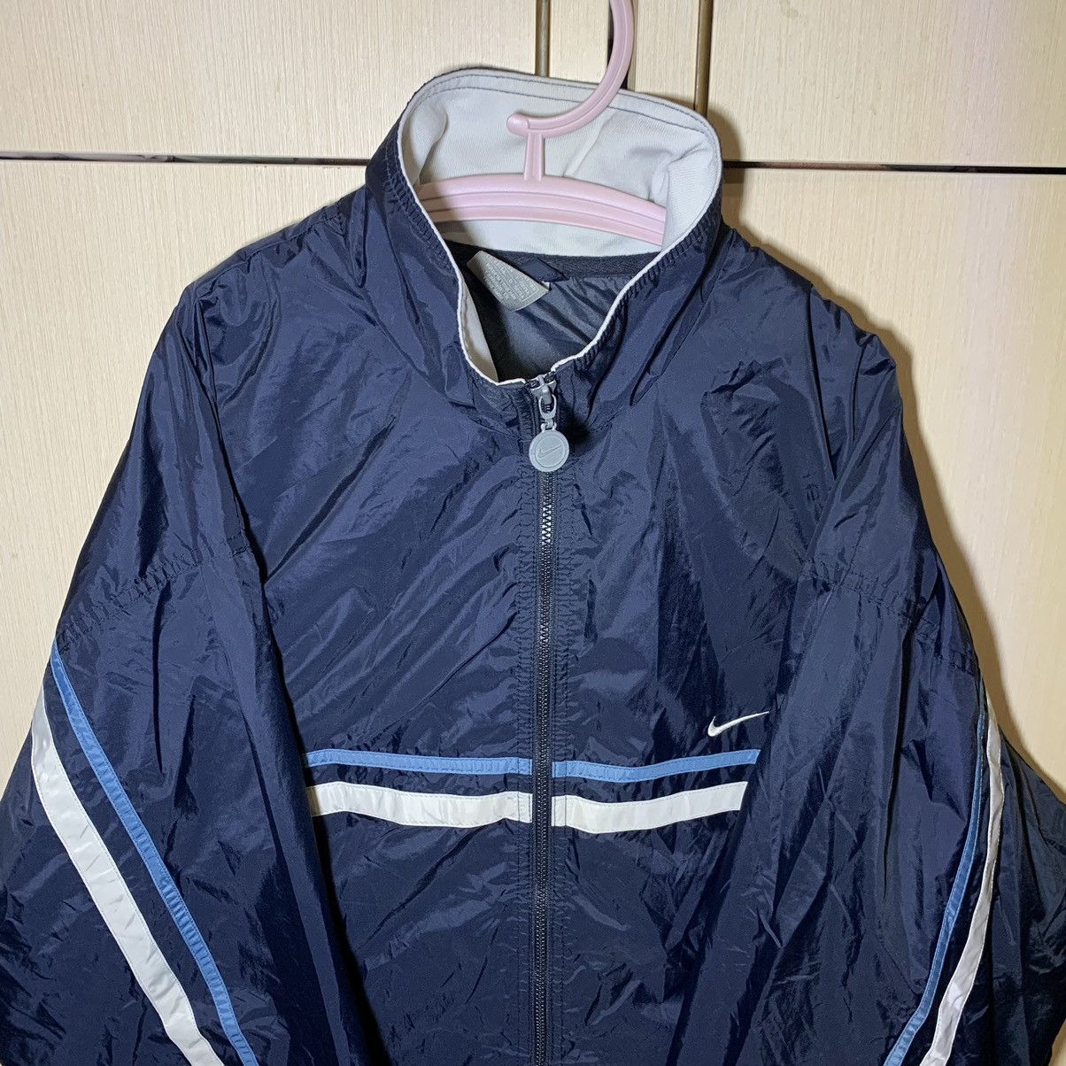 Other Nike y2k Vintage Nylon Swoosh Logo Jacket 90s Size US L / EU 52-54 / 3 - 2 Thumbnail