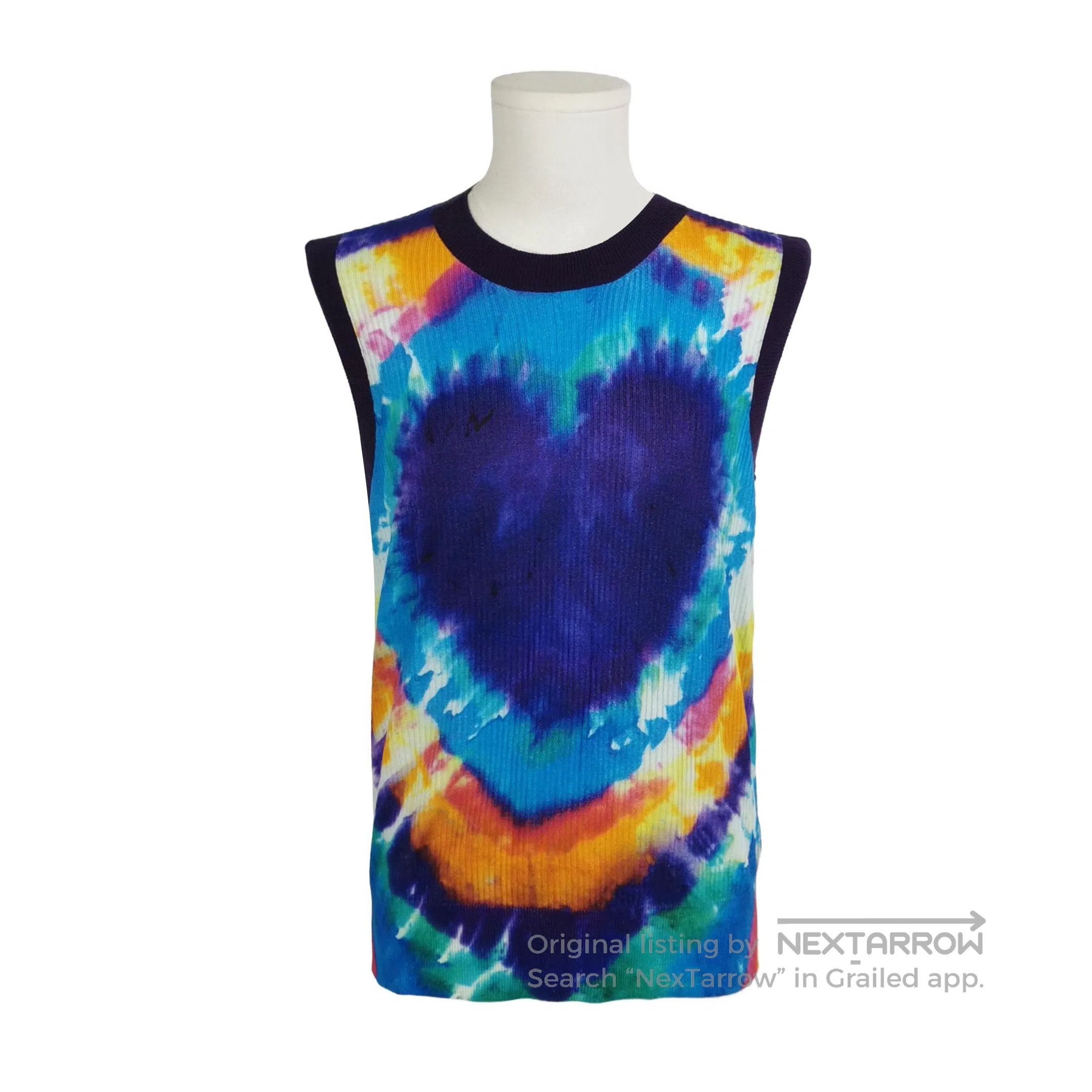 Burberry Burberry Sleeveless Knit Top with Colorful Print . Size US S / EU 44-46 / 1 - 1 Thumbnail