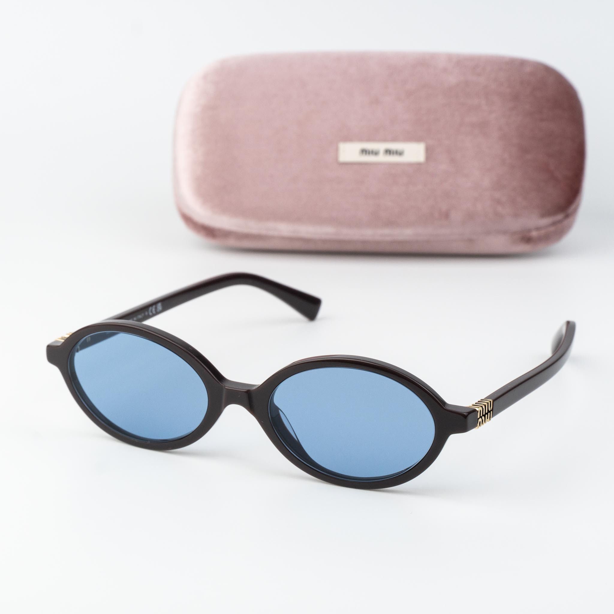 Miu Miu Miu Miu REGARD Women Sunglasses MU04ZS 22C60O NEW AUTHENTIC Size ONE SIZE - 1 Thumbnail