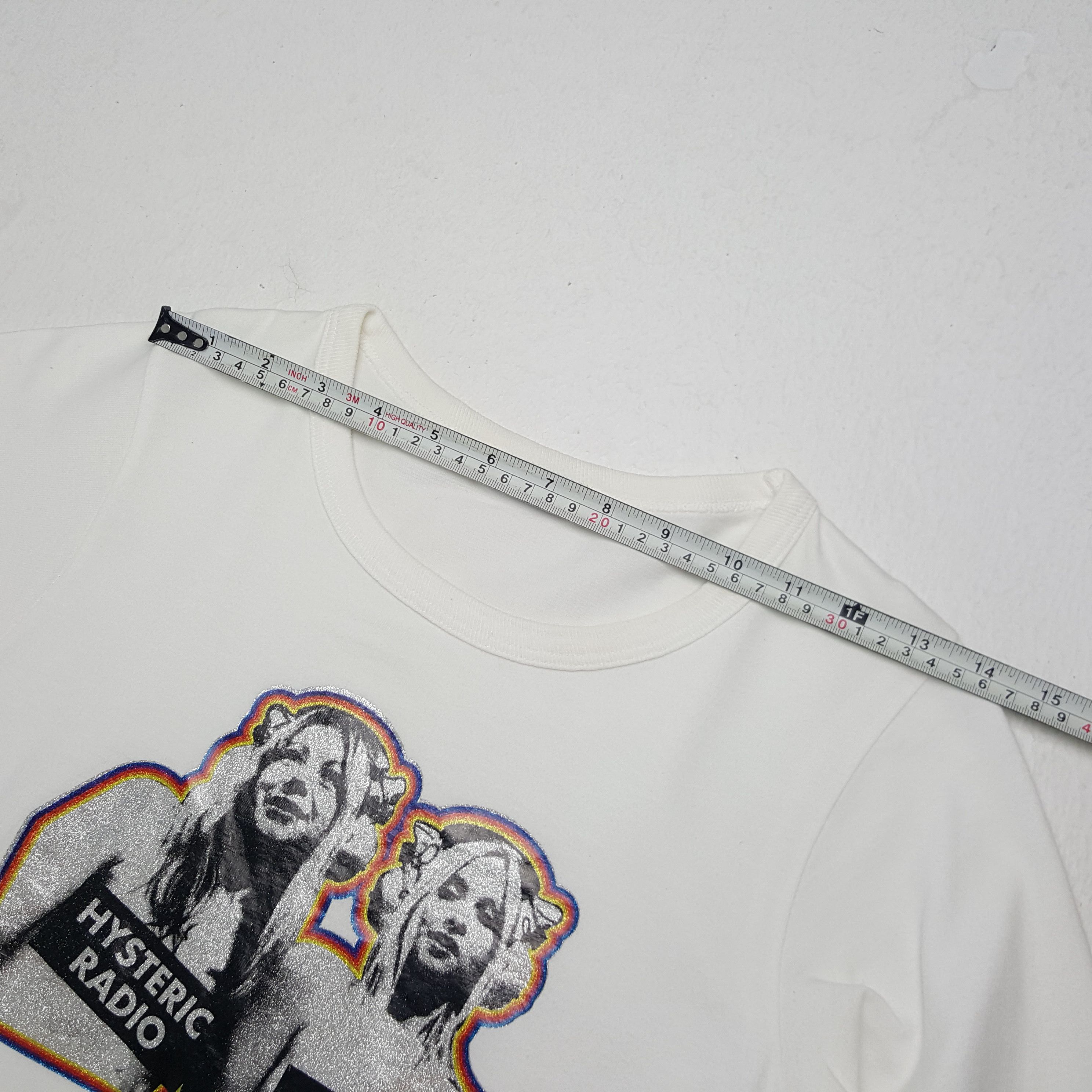 Hysteric Glamour × Japanese Brand × Vintage Vintage Hsyeric Radio AM/FM Japanese Brand Tshirt Size XS / US 0-2 / IT 36-38 - 5 Thumbnail