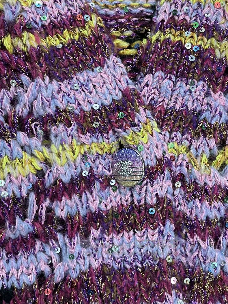 Chanel Chanel 24C Colour Sequin Coconut Grove Knitted Cardigan c Size XXS / US 00 / IT 34 - 5 Thumbnail