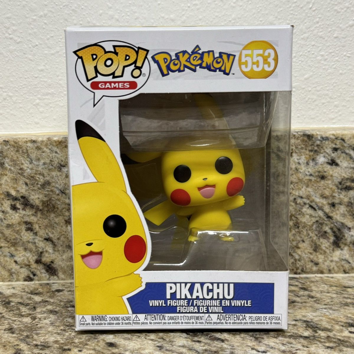 Other × Pokemon Funko Pop! Games: Pokémon - Pikachu - #553 - Brand New Size ONE SIZE - 1 Thumbnail