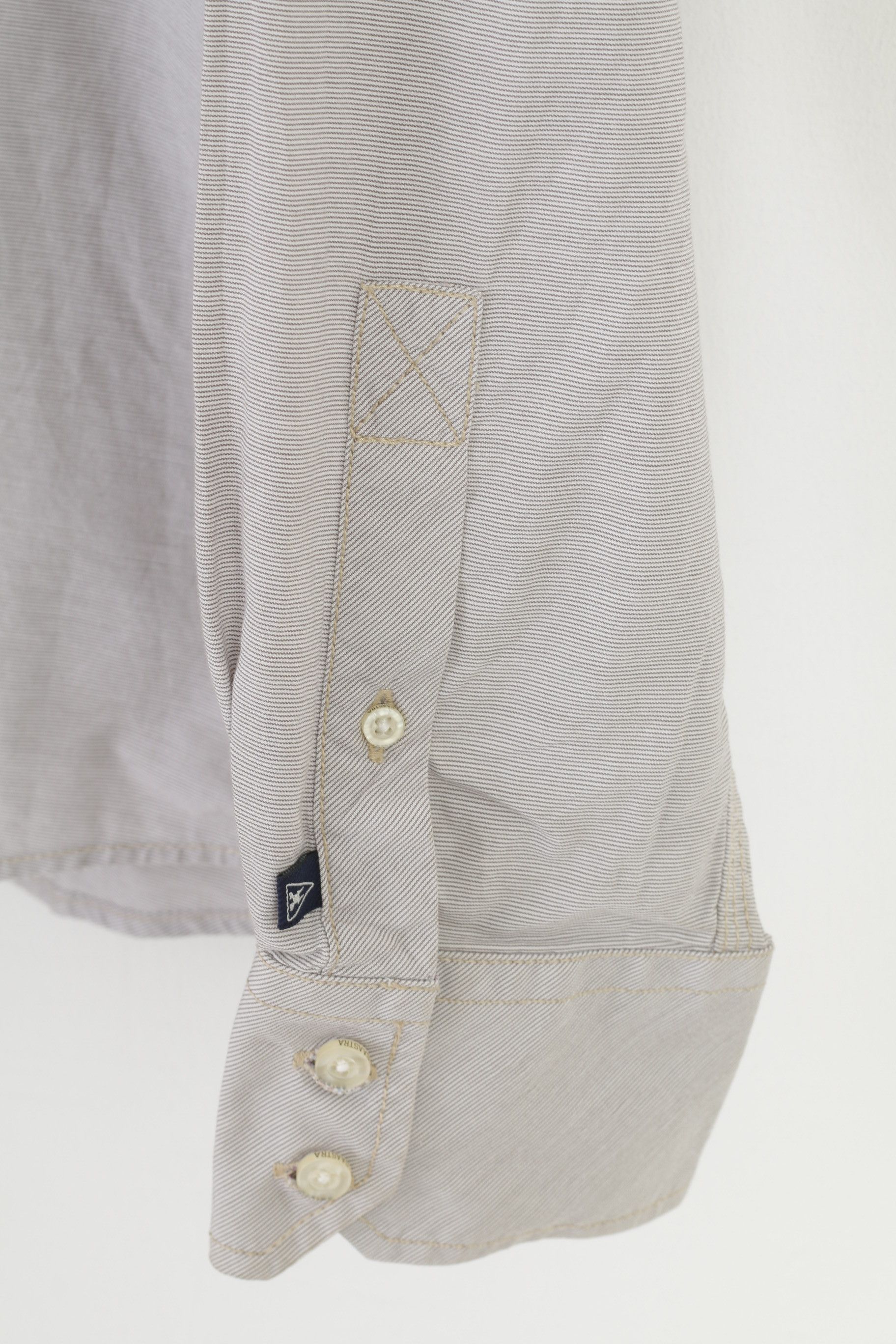 Vintage Gaastra Men L Casual Shirt Long Sleeve Striped Buttons 4577 Size US L / EU 52-54 / 3 - 3 Thumbnail