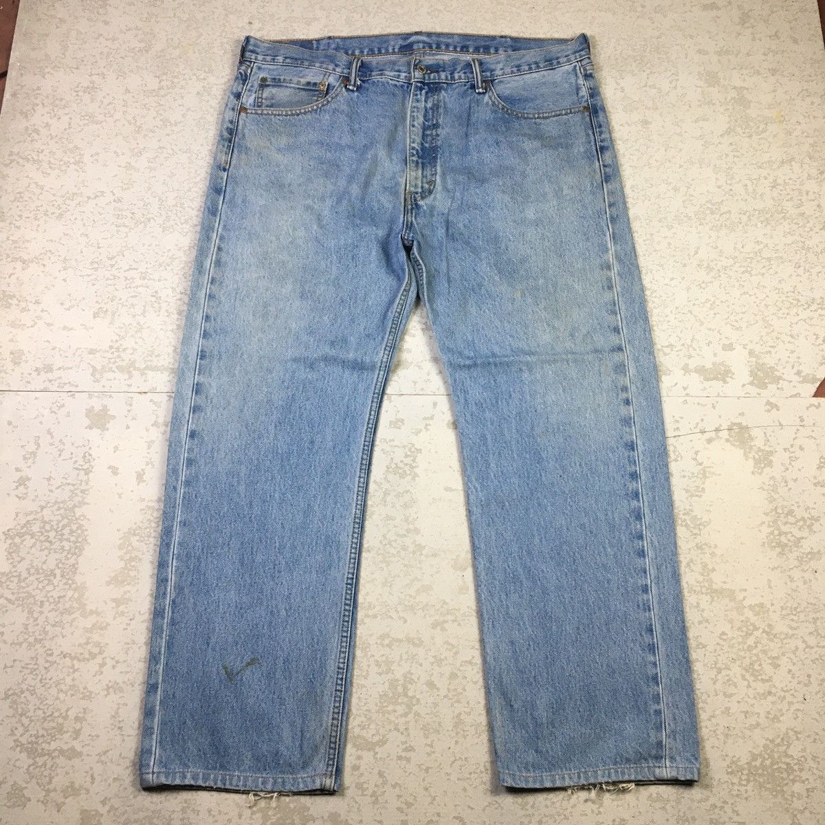 Levi's × Levi's Vintage Clothing × Vintage 🔥ACCEPT OFFER🔥 Levis 505 Loose Light Blue Jeans Size US 40 / EU 56 - 1 Thumbnail