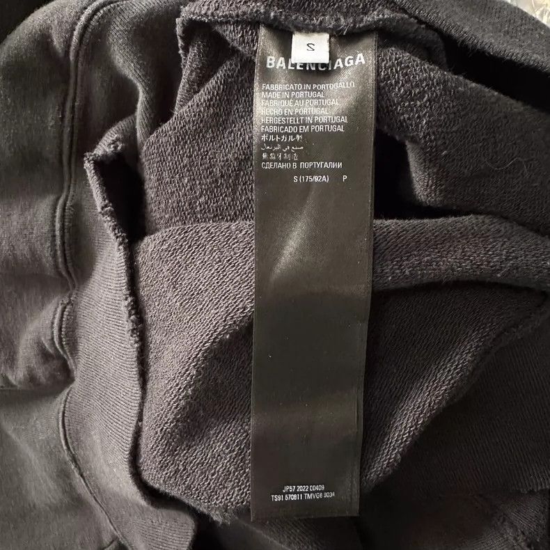 Balenciaga Balenciaga FW22 BB Pairs Icon embroidered logo hooded sweat Size US S / EU 44-46 / 1 - 7 Thumbnail