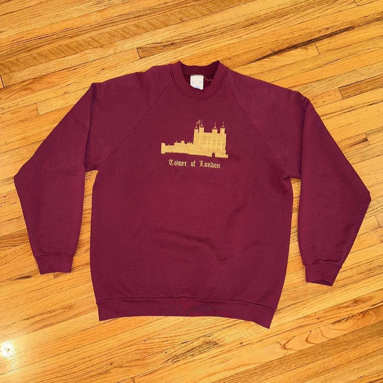 Other Vintage 90’s Tower of London Crewneck Sweatshirt Size US XL / EU 56 / 4 - 1 Thumbnail