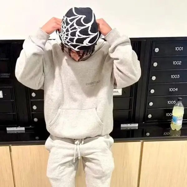 Japanese Brand Spider Web Pattern Pullover Knitted Hat Size ONE SIZE - 3 Thumbnail