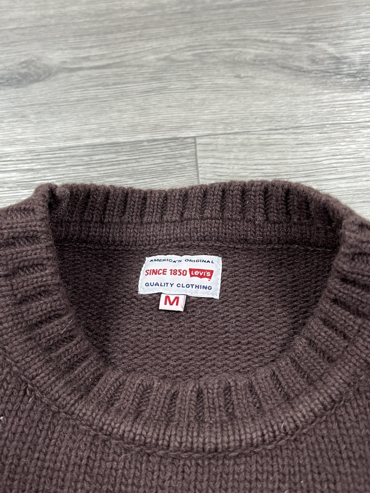 Levi's Vintage Levi’s Knit Wool Sweater Medium Men’s Size M Size US M / EU 48-50 / 2 - 7 Thumbnail