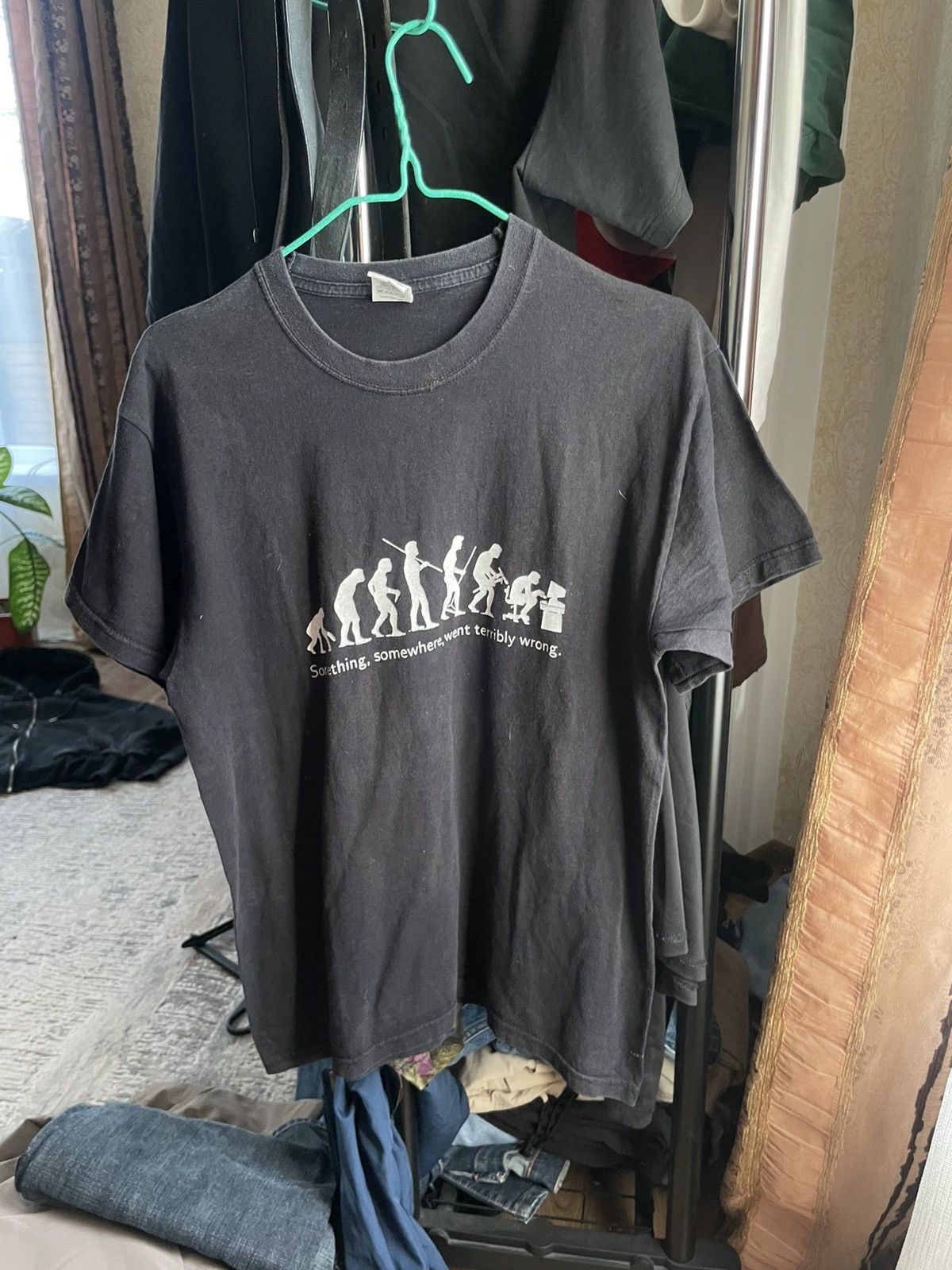 Band Tees × Fruit Of The Loom Evolution Merchant tee-shirt Size US M / EU 48-50 / 2 - 2 Thumbnail
