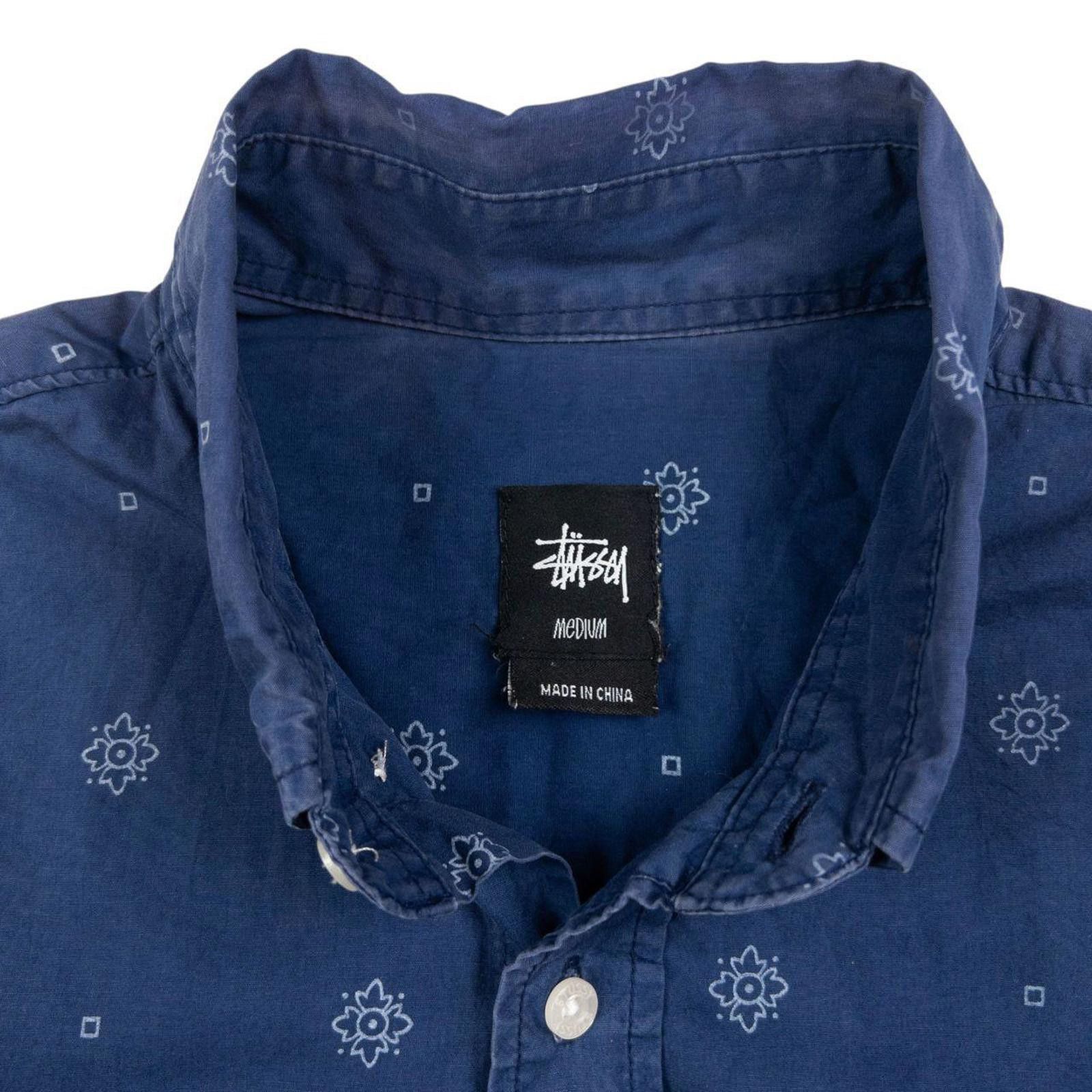 Stussy Vintage Stussy Long Sleeve Button Up Shirt Size M Size US M / EU 48-50 / 2 - 3 Thumbnail