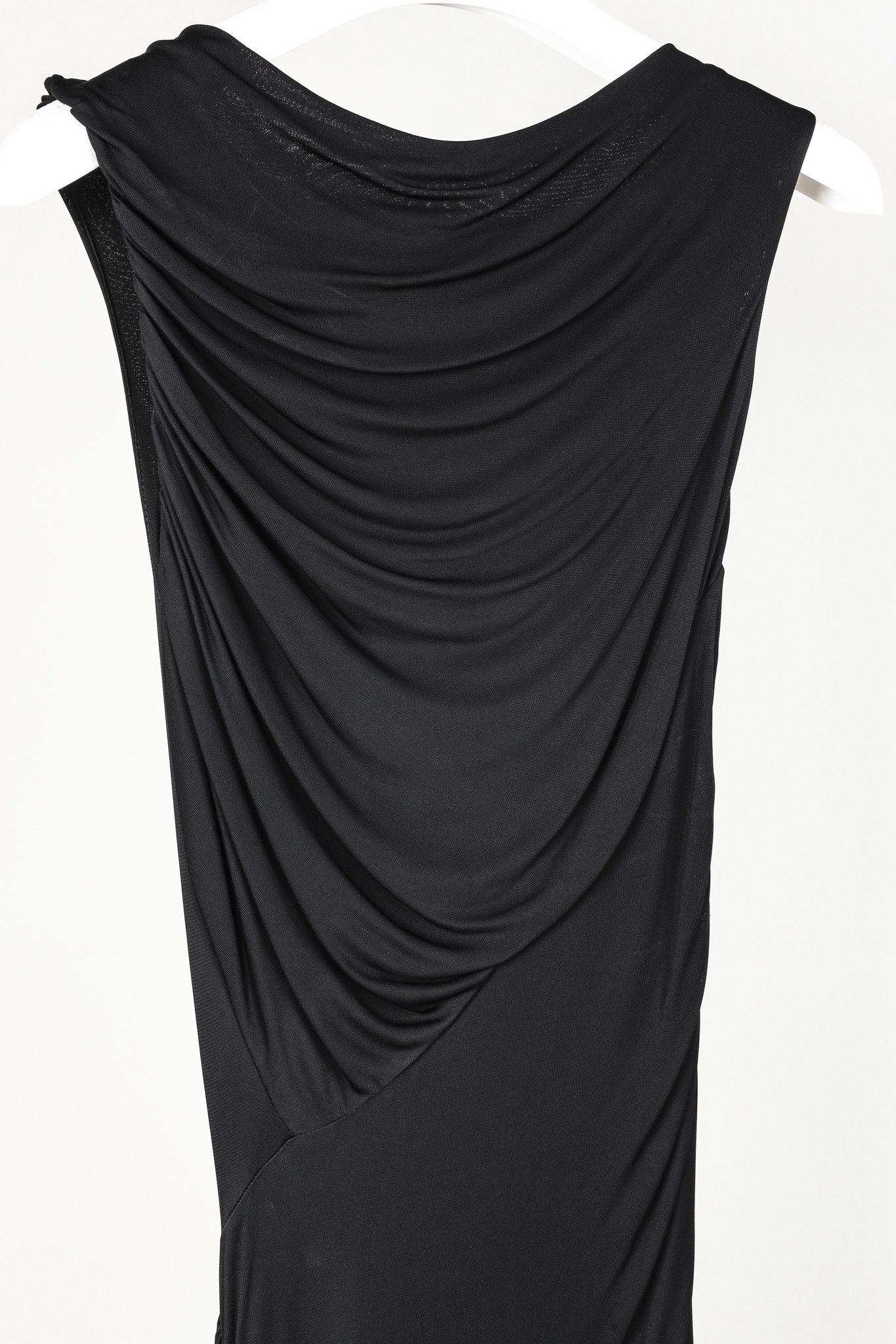 Alien Workshop Atlein Black Sleveless Ruched Dress Size M / US 6-8 / IT 42-44 - 3 Thumbnail
