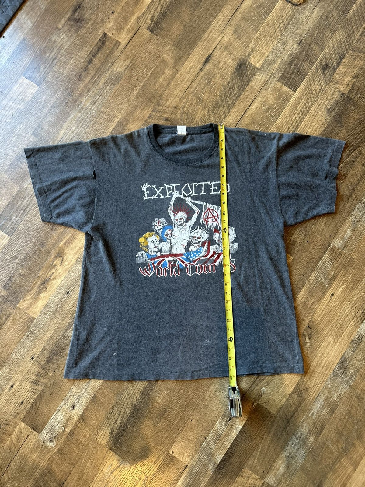 Band Tees × Vintage The Exploited World Tour 88 Size US XL / EU 56 / 4 - 9 Thumbnail