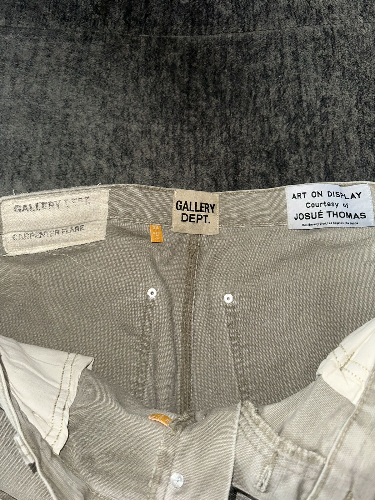 Gallery Dept. Gallery dept carpenter flare pants Size US 34 / EU 50 - 2 Thumbnail