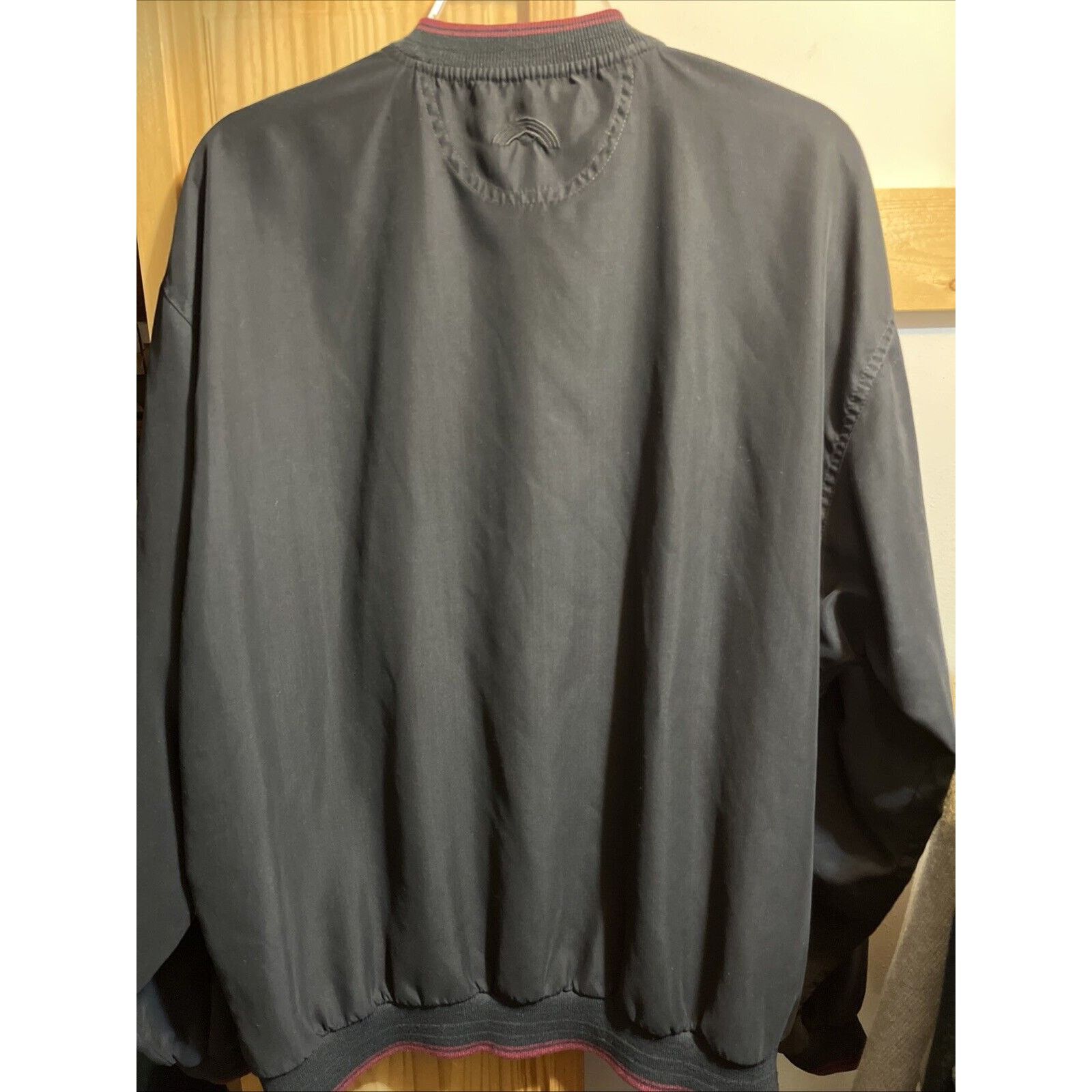 Other Sun Mountain Vintage Men’s L Black Pullover Golf Windbreaker Size US L / EU 52-54 / 3 - 8 Thumbnail