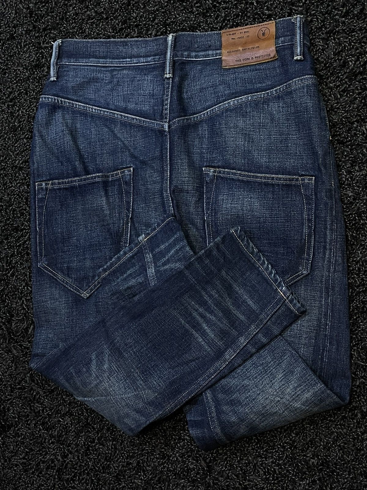 Allsaints Baggy Jeans Allsaints Okayama Fadded Jeans pants Japanese Size US 30 / EU 46 - 2 Thumbnail