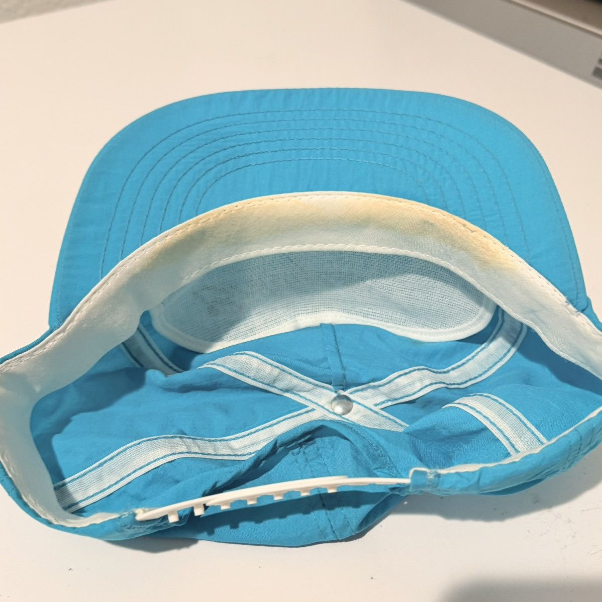 Swingster Vintage Bridgestone Tires Hat Snap Back Adjustable Neon Blue Size ONE SIZE - 4 Thumbnail