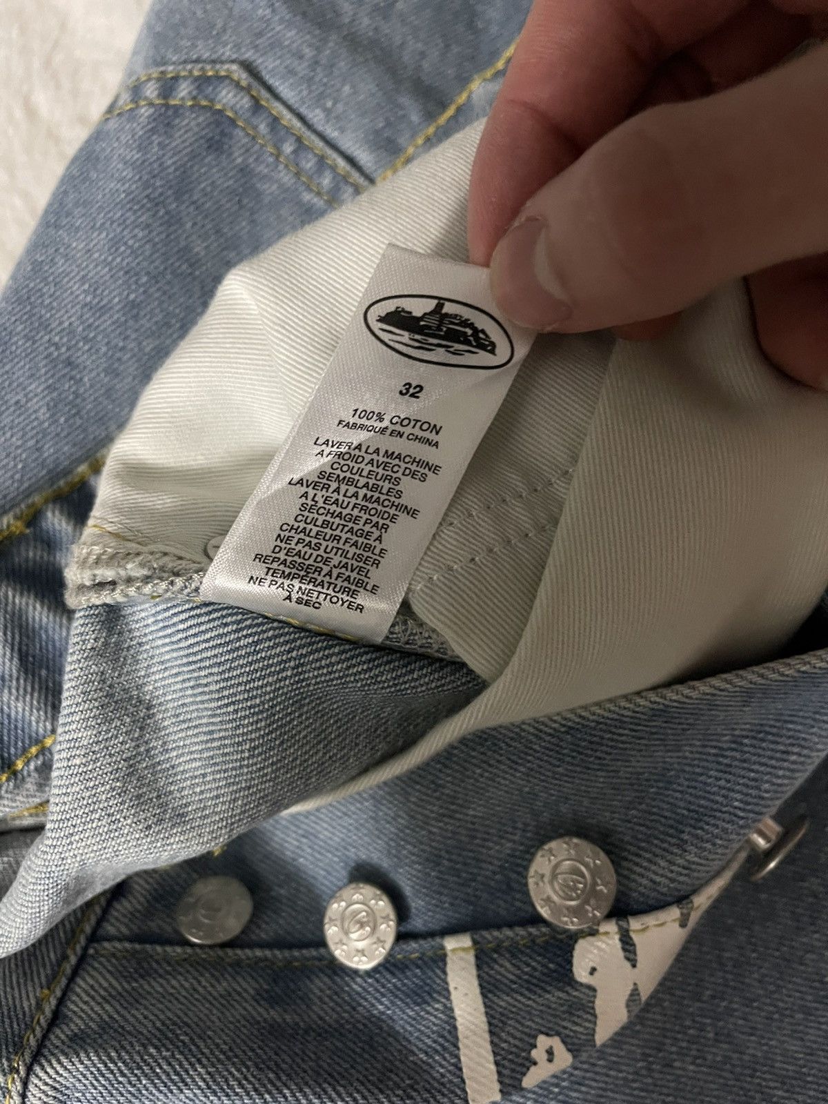 Corteiz Corteiz Alcatraz Denim Size US 32 / EU 48 - 9 Thumbnail