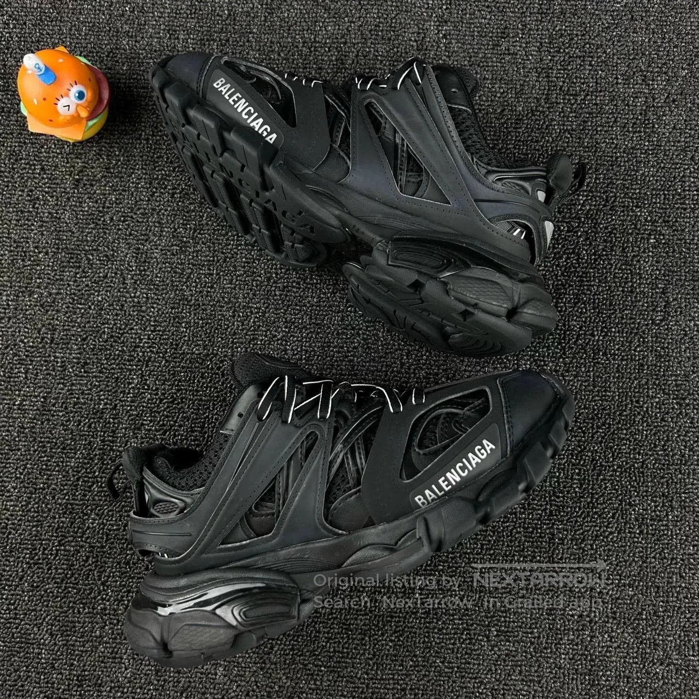 Balenciaga balenciaga black sports shoes for women. Size US 5 / IT 35 - 4 Thumbnail