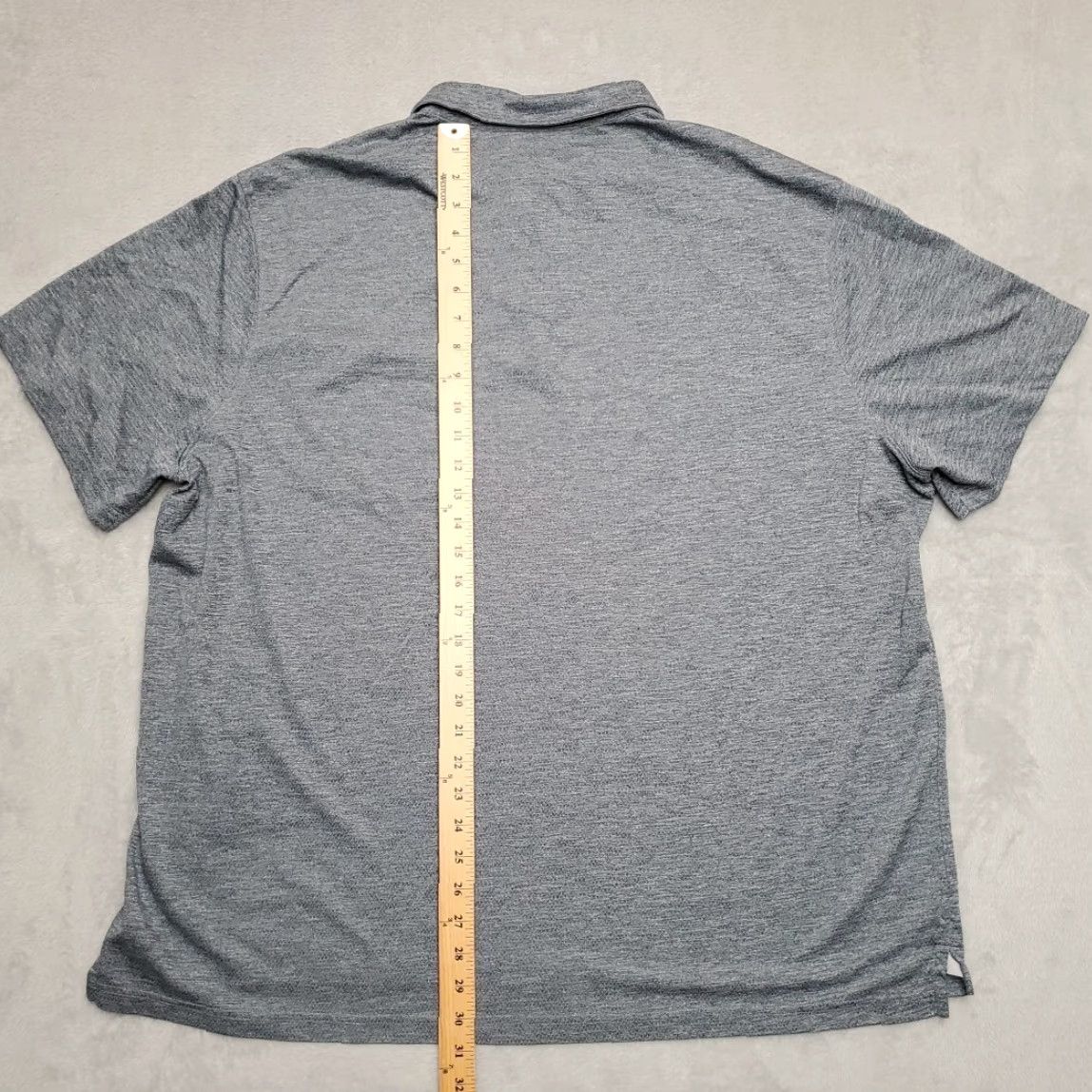 CO Duluth Trading Co Shirt Mens 2XL Gray Polo Short Sleeve Performance Blend Golf Shirt Mens Regular Size XS-? Size US XXL / EU 58 / 5 - 6 Thumbnail