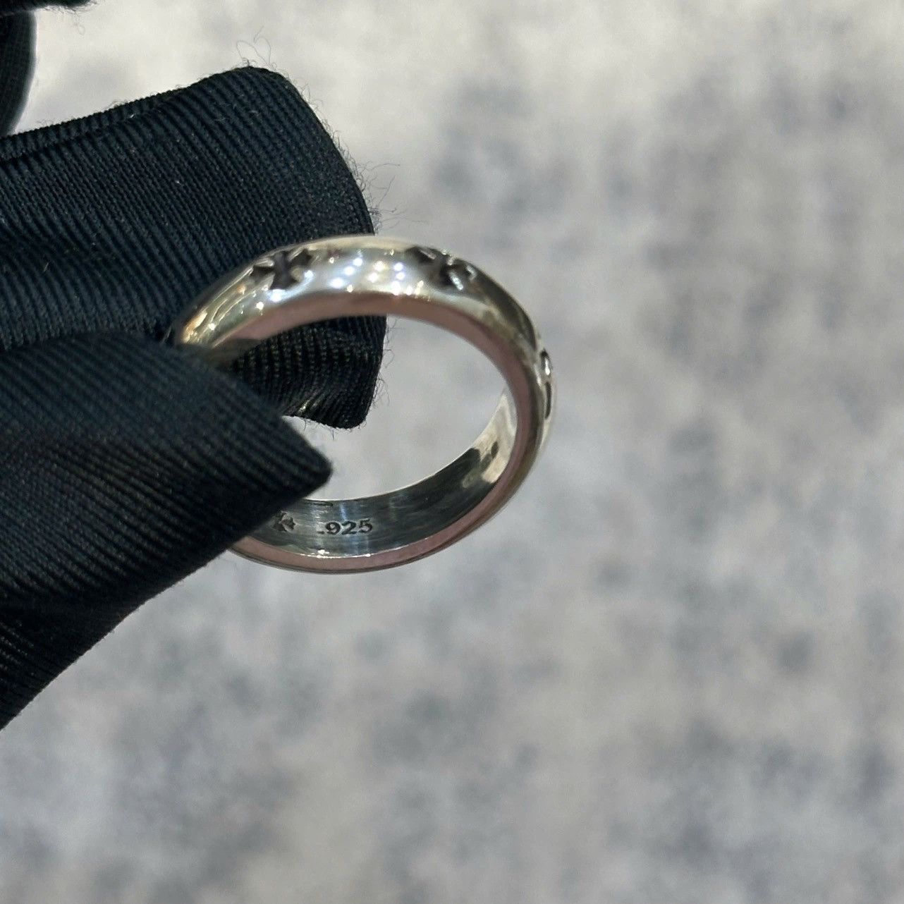 Chrome Hearts CHROME HEARTS PLUS BAND ring silver Size ONE SIZE - 6 Thumbnail