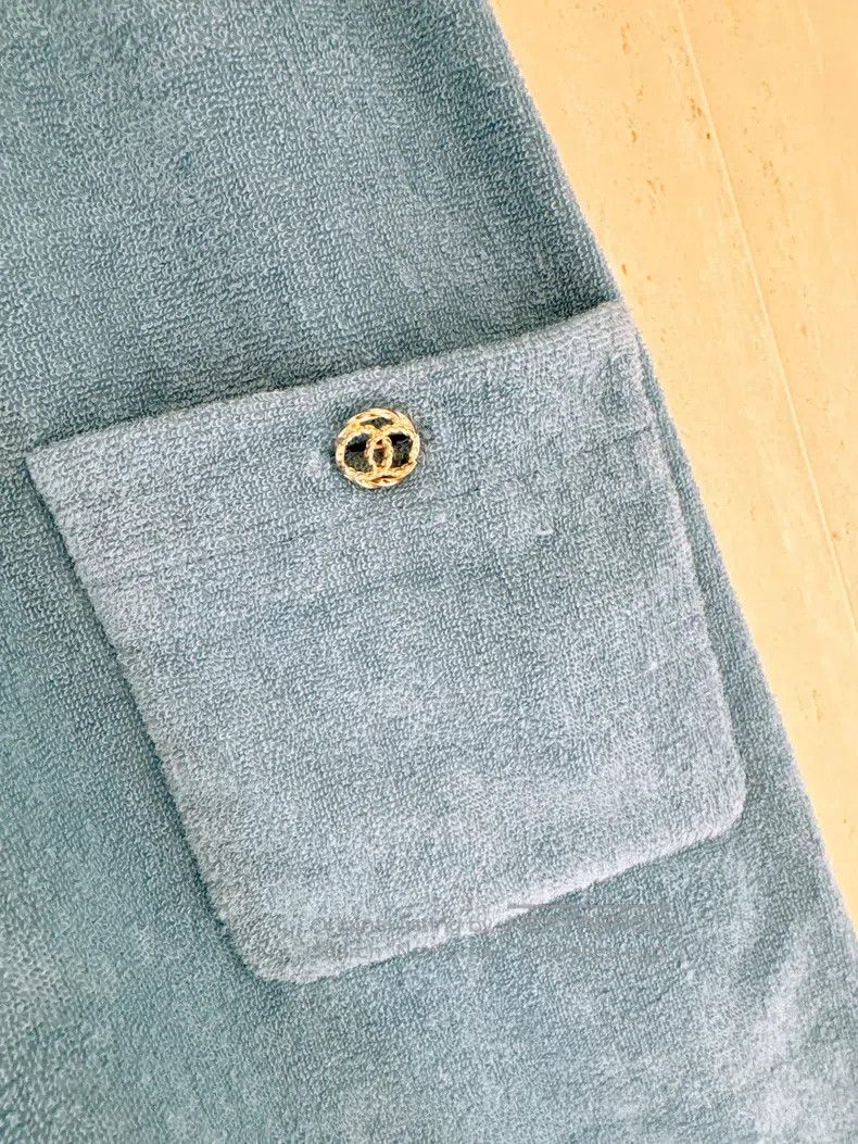 Chanel Chanel 20M denim blue towel dress Size XS / US 0-2 / IT 36-38 - 6 Thumbnail