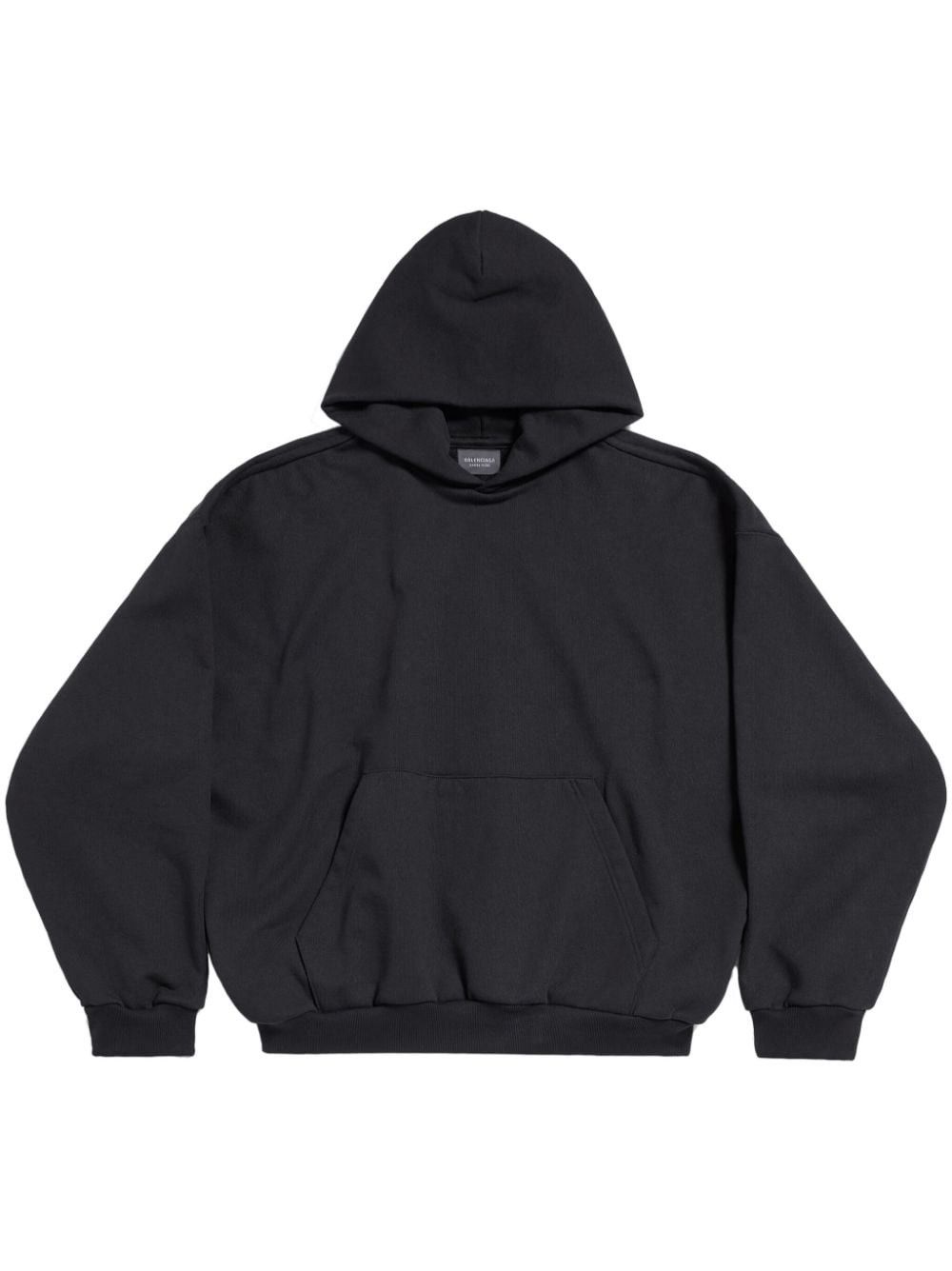 Balenciaga o1mt1gz0125 Hoodie Medium Fit in Black Size US S / EU 44-46 / 1 - 1 Thumbnail