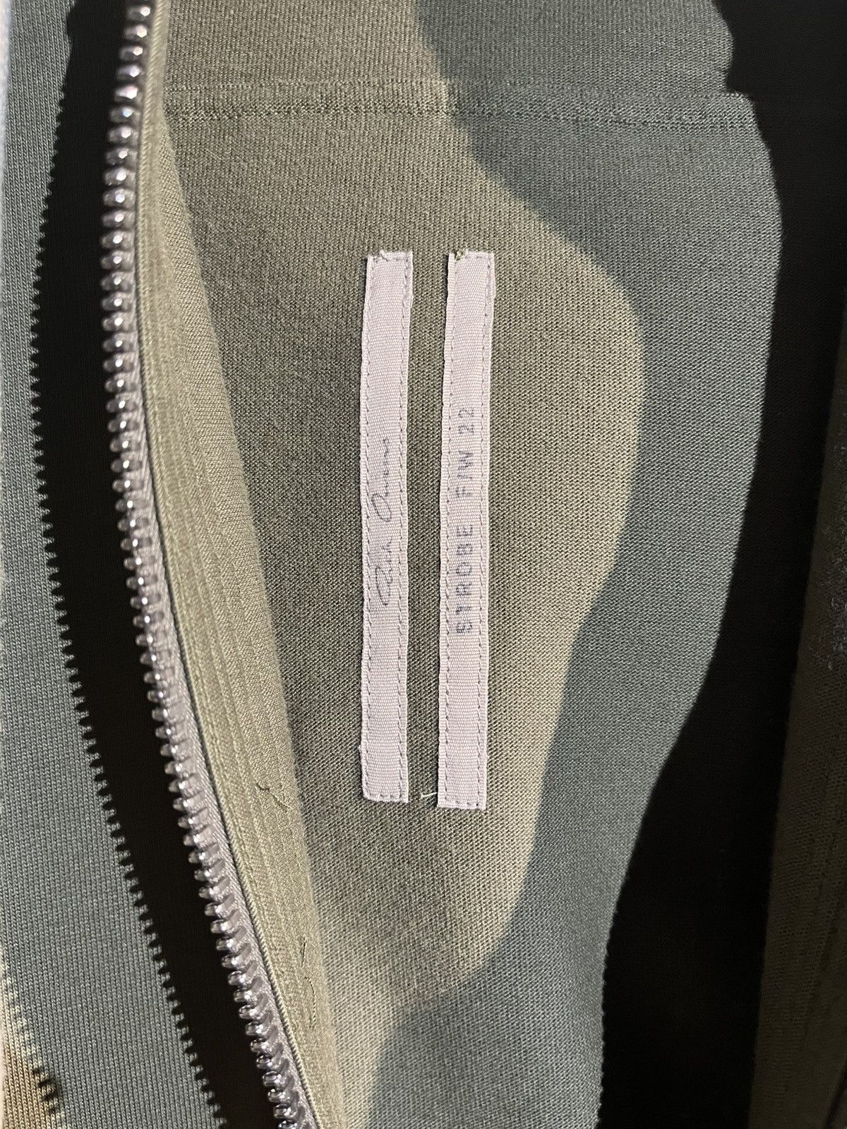 Rick Owens Strobe F/W 22 zipfront hoodie Size US XS / EU 42 / 0 - 3 Thumbnail