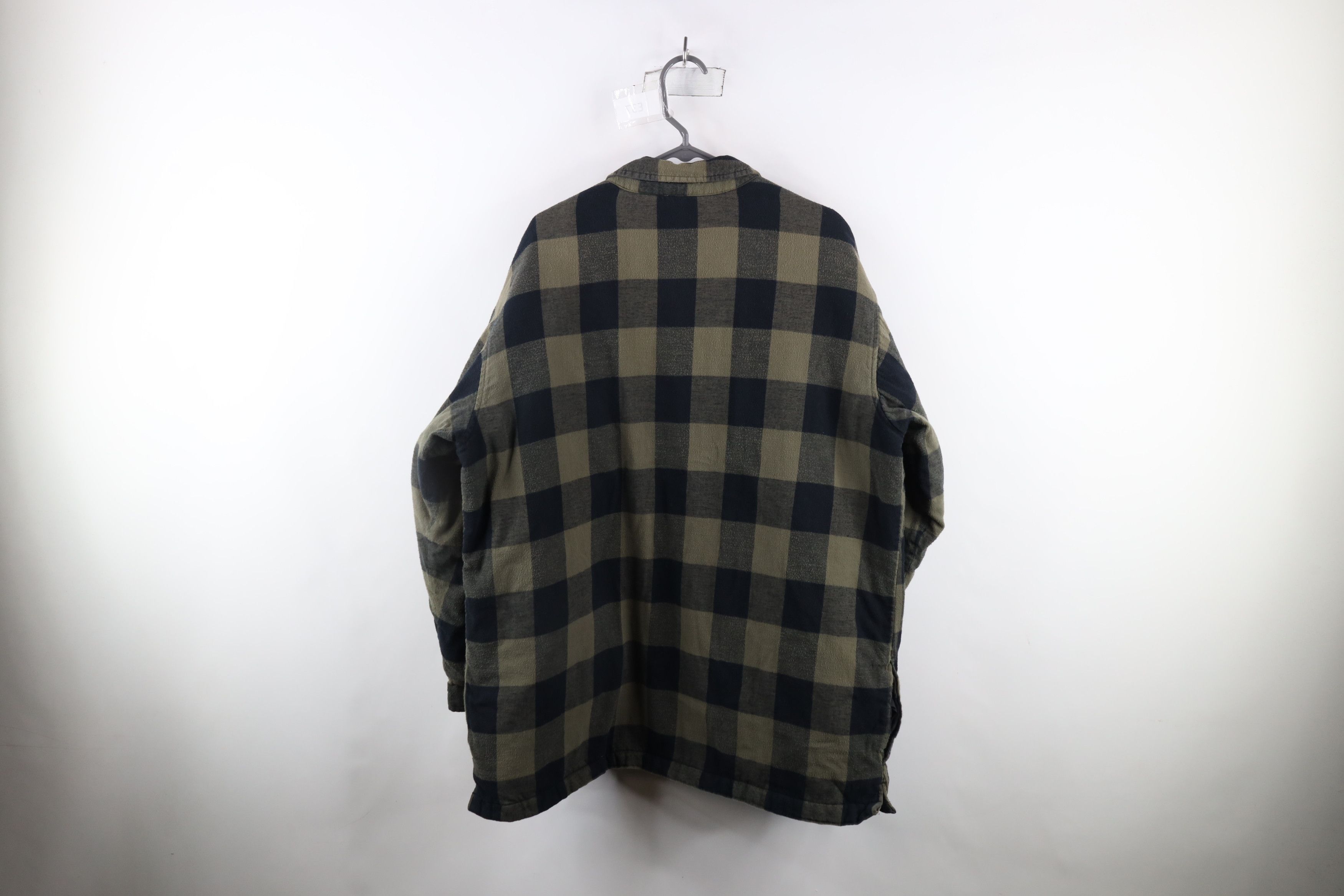 Vintage Vintage 90s Streetwear Flannel Button Shirt Jacket Jac Shirt Size US XL / EU 56 / 4 - 10 Thumbnail