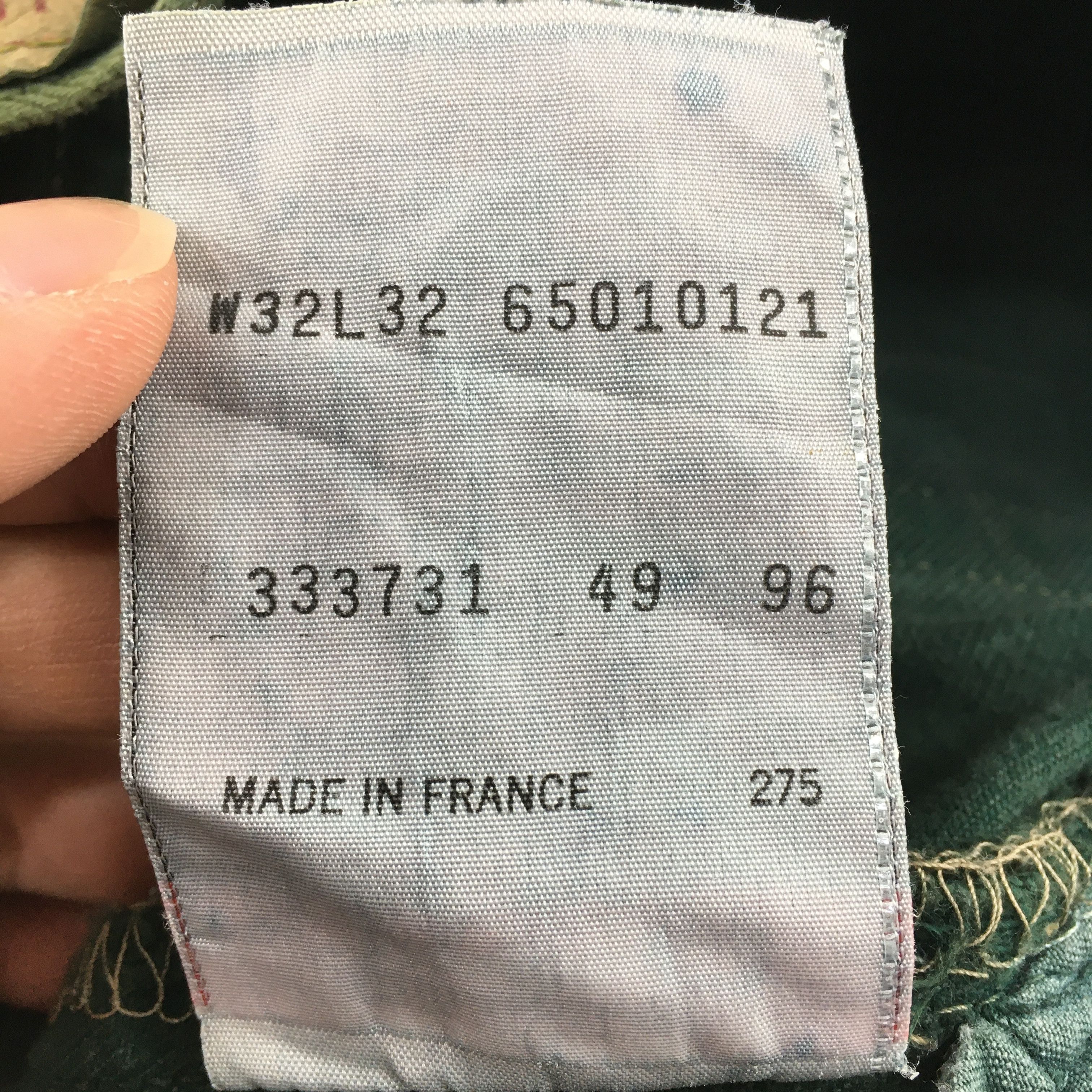 Levi's Size 30x30 Vintage 90s Levi's 501 Green Olive Jeans S1816 Size US 30 / EU 46 - 15 Thumbnail