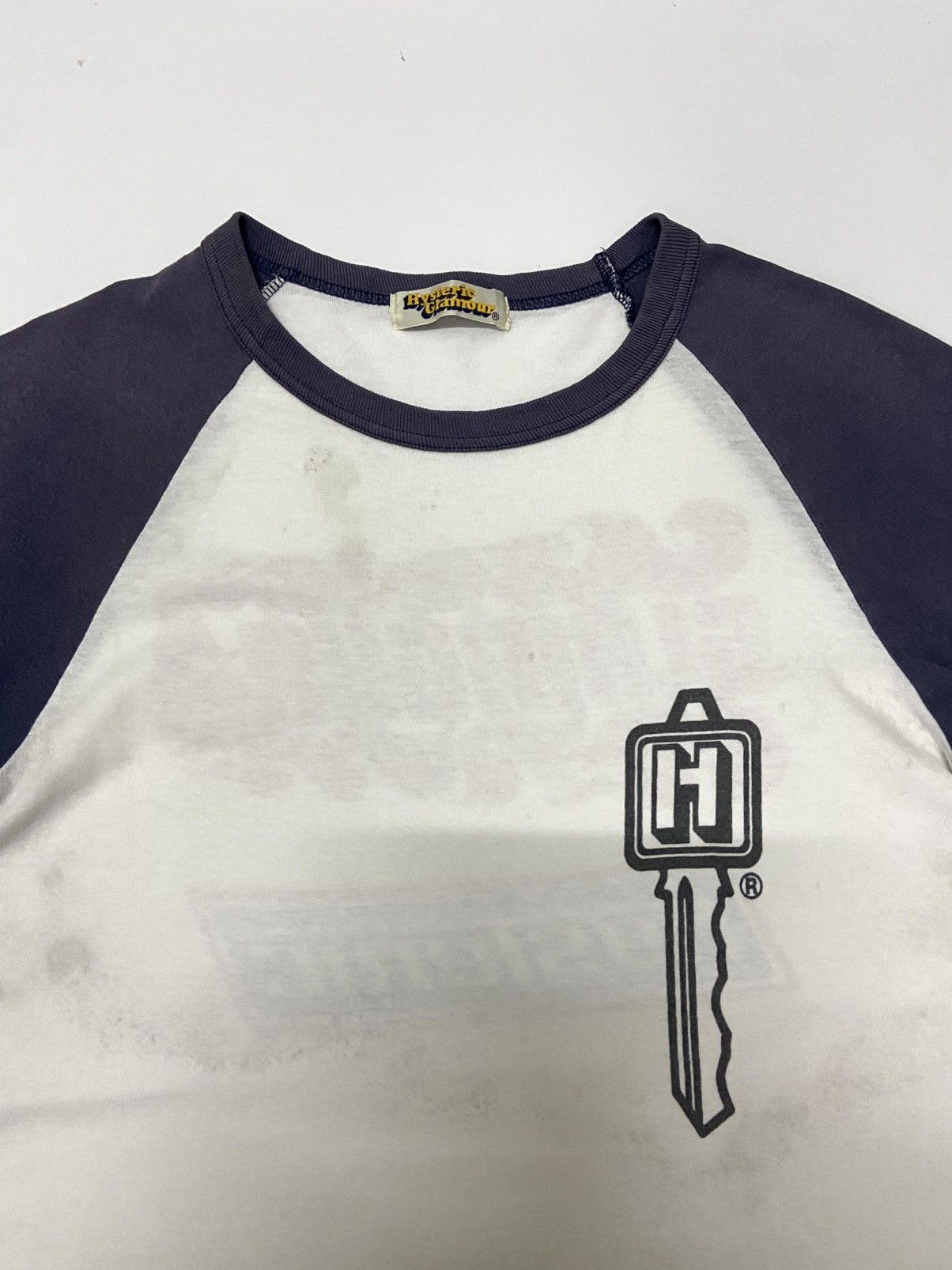 Hysteric Glamour HYSTERIC GLAMOUR RAGLAN TEE Size US M / EU 48-50 / 2 - 8 Thumbnail