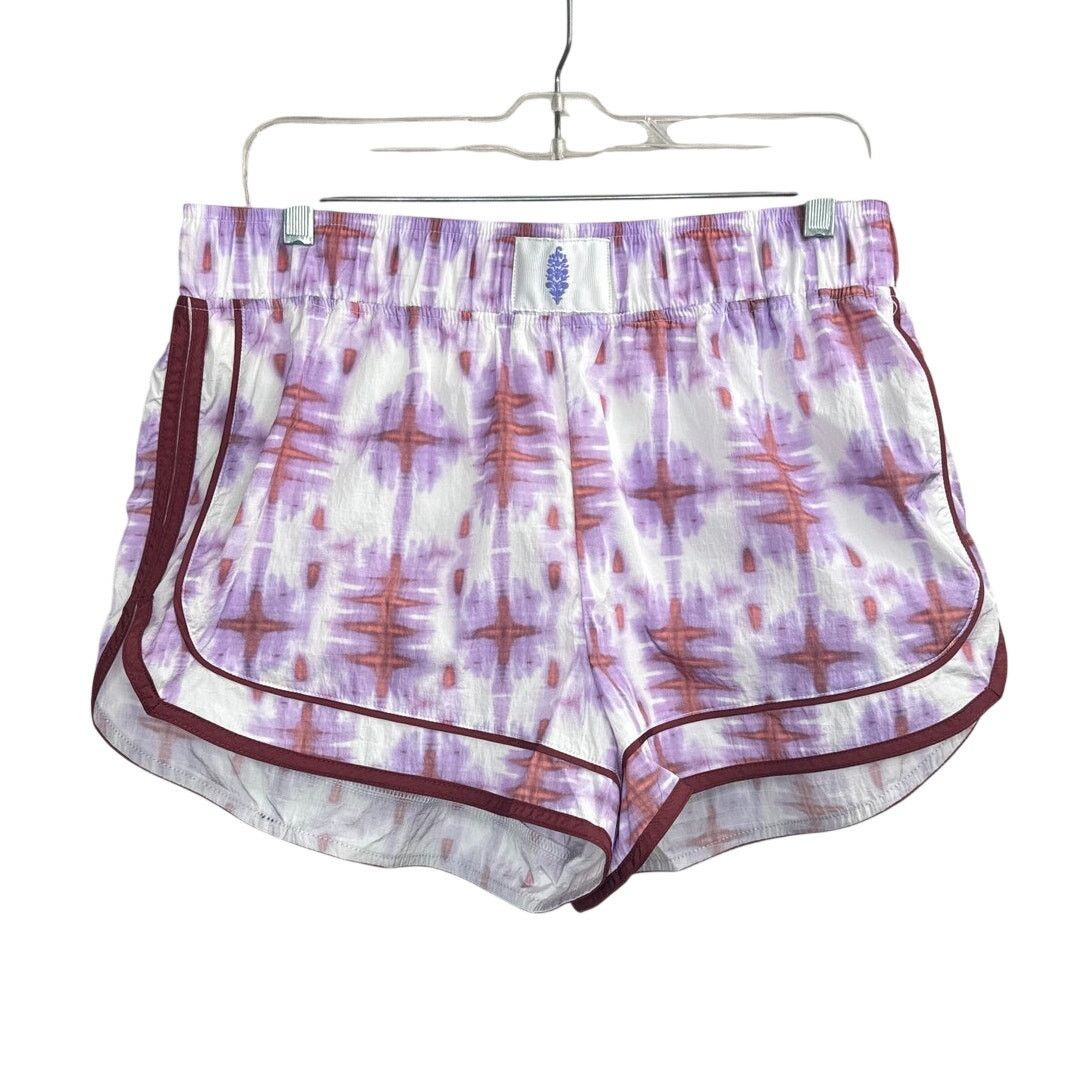 Free People Free People Movement Varsity Blues Printed Women's Shorts Size 34" / US 12 / IT 48 - 5 Thumbnail