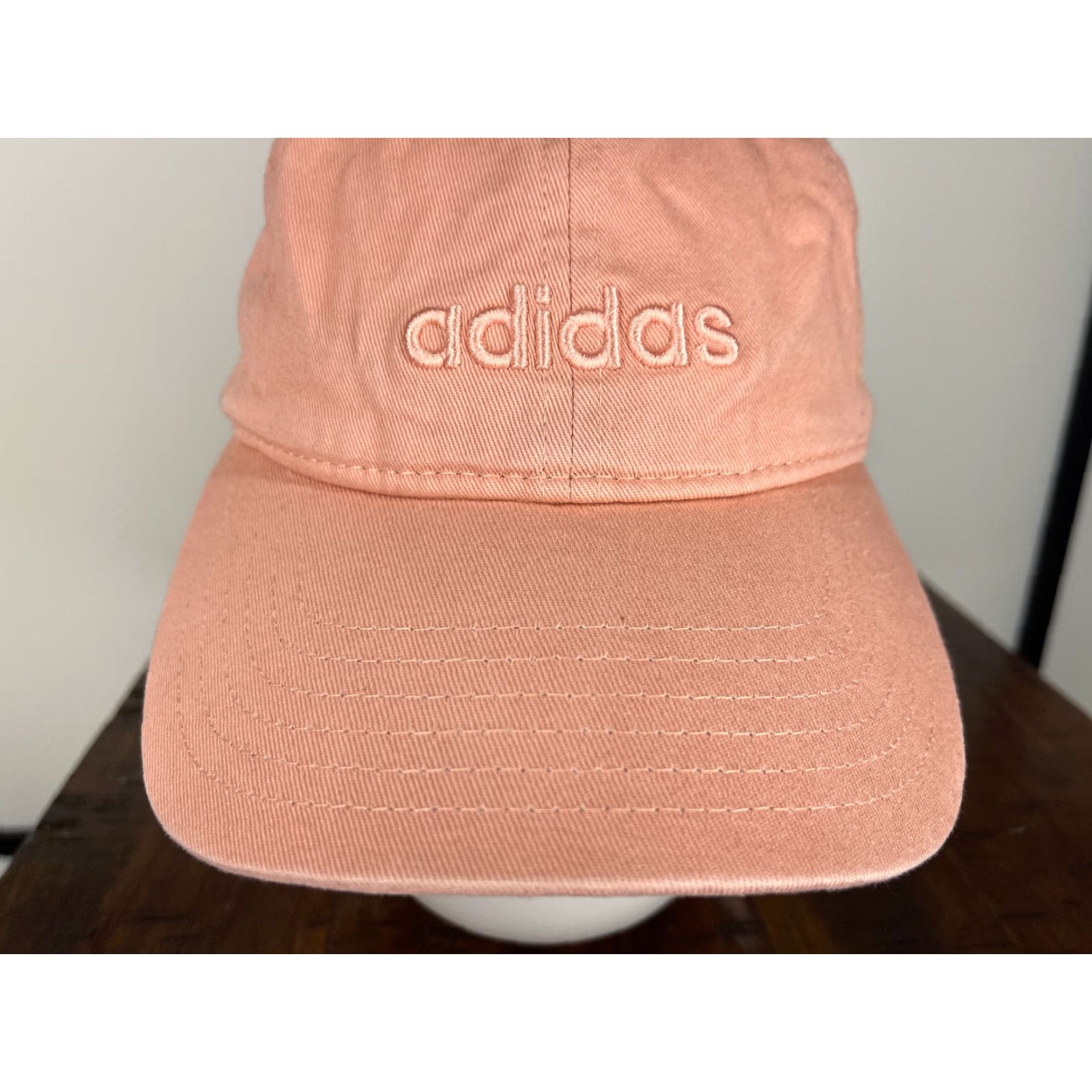 Adidas Adidas Hat Cap Strap Back Womens Pink Golf Aeroready 100% Cotton Twill Size ONE SIZE - 3 Thumbnail