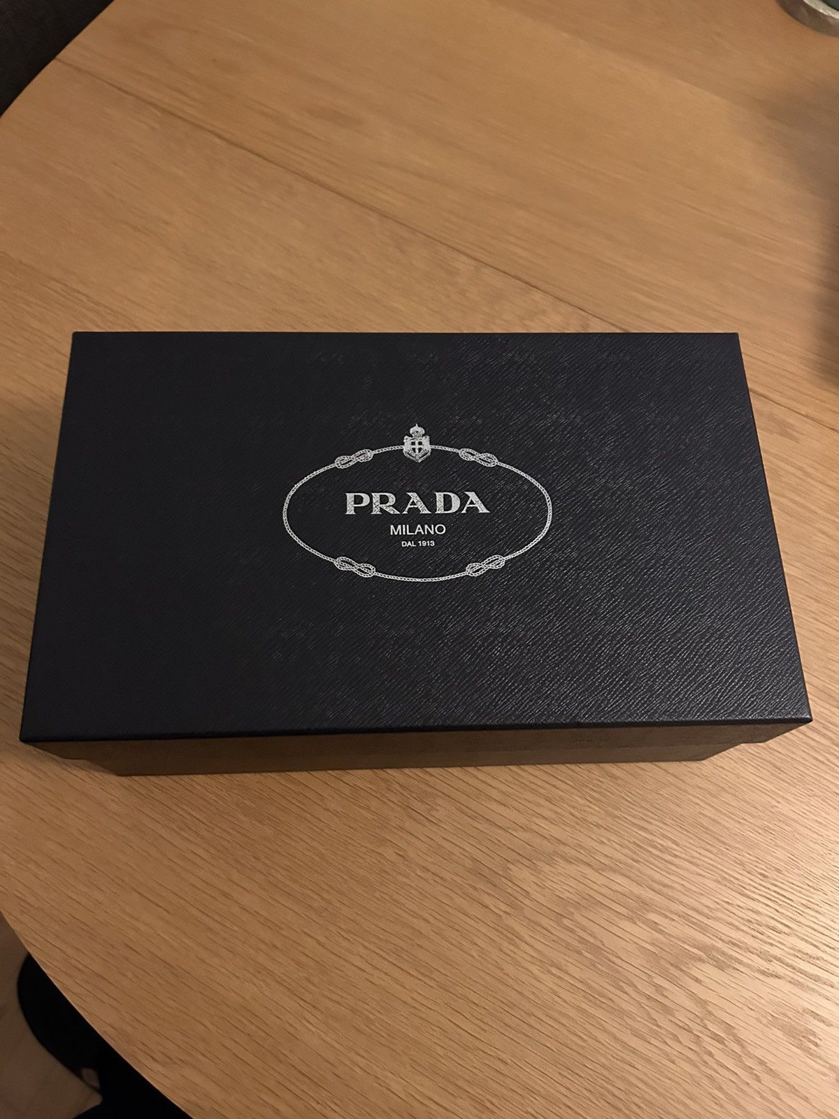 Prada Prada Leather Logo Loafers Size US 10 / EU 43 - 3 Thumbnail