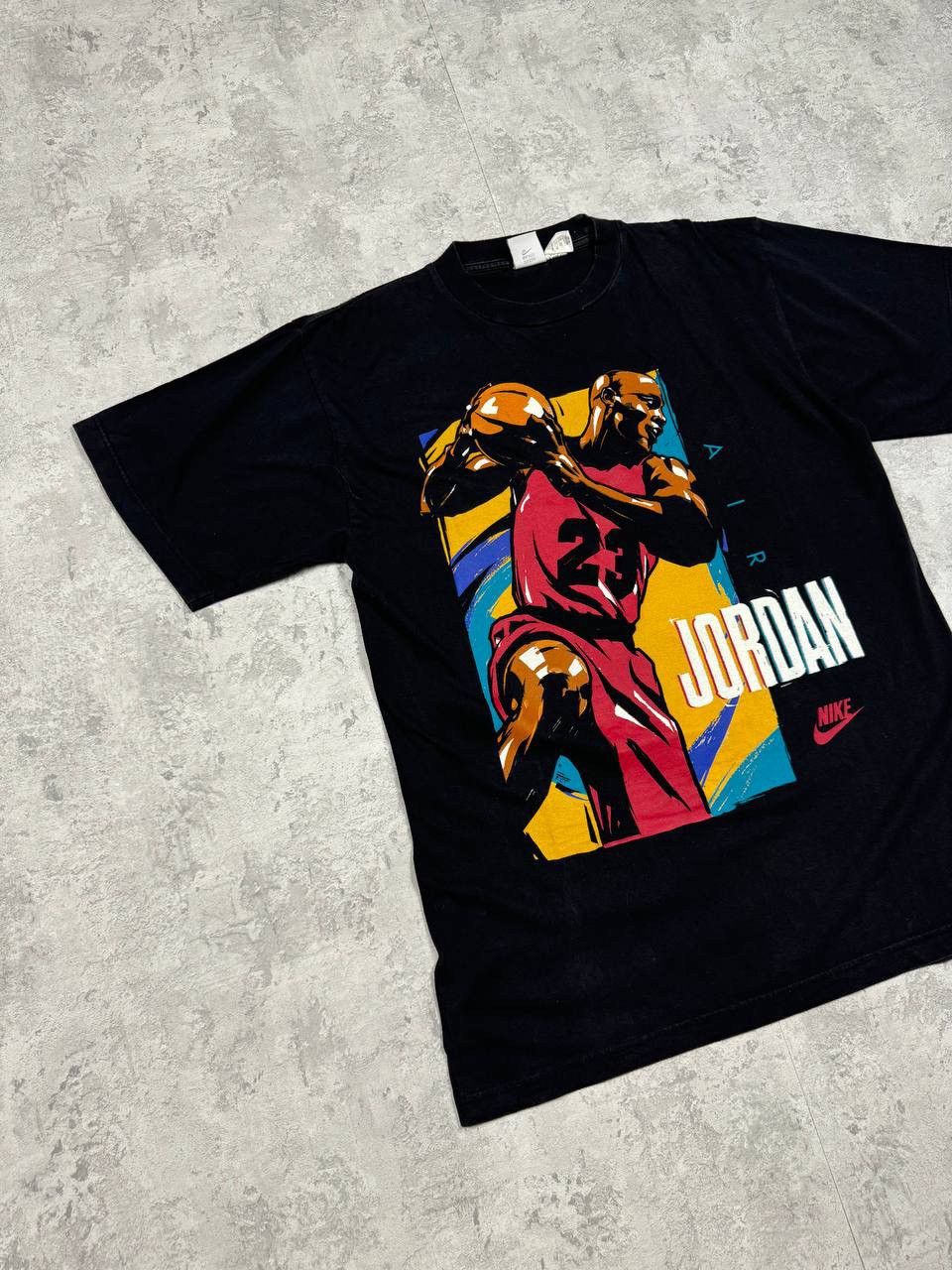 Jordan Brand RARE Vintage Nike Jordan Big Logo Size US L / EU 52-54 / 3 - 2 Thumbnail