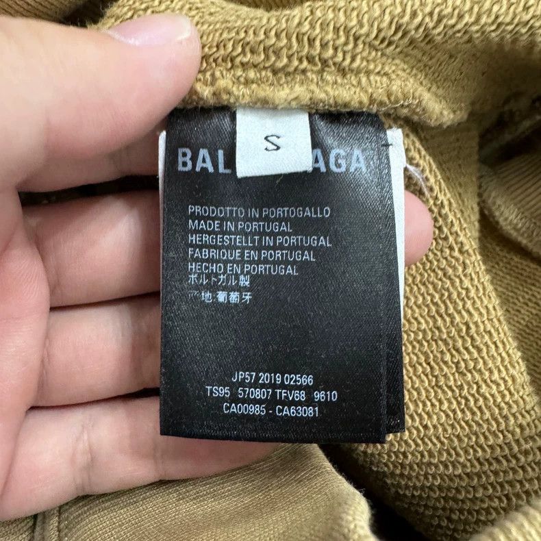 Balenciaga Balenciaga Letter print sweatshirt Size US S / EU 44-46 / 1 - 3 Thumbnail